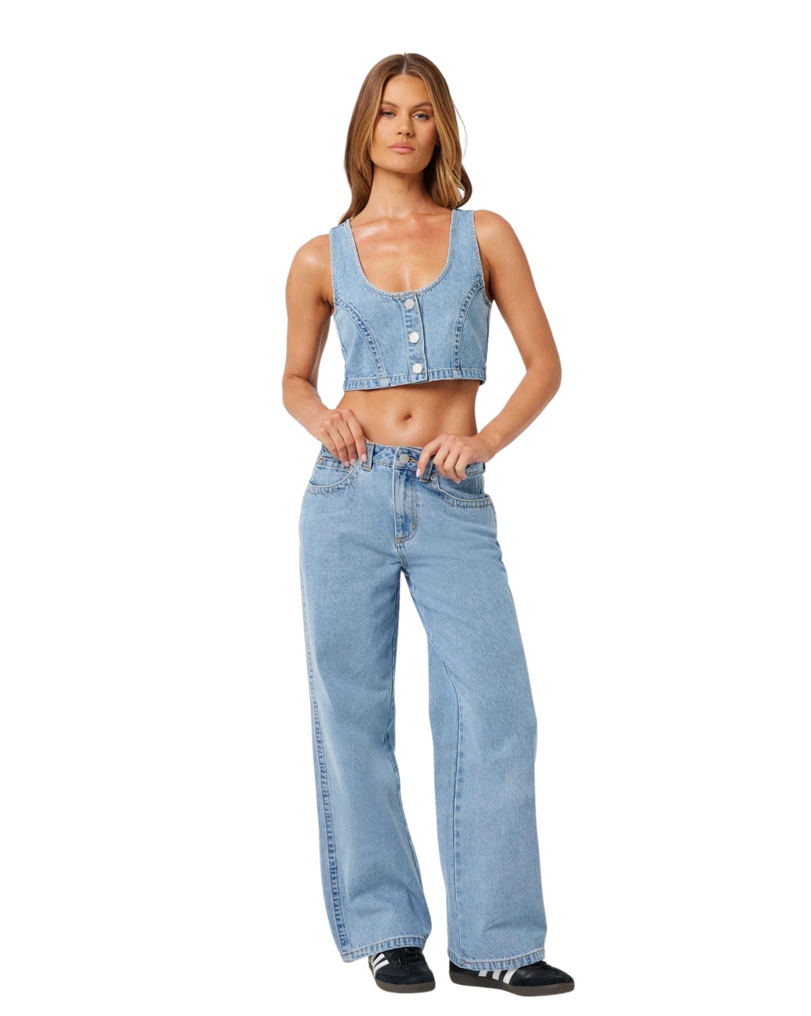 Abrand Womens RC 95 Baggy Ariane Jeans