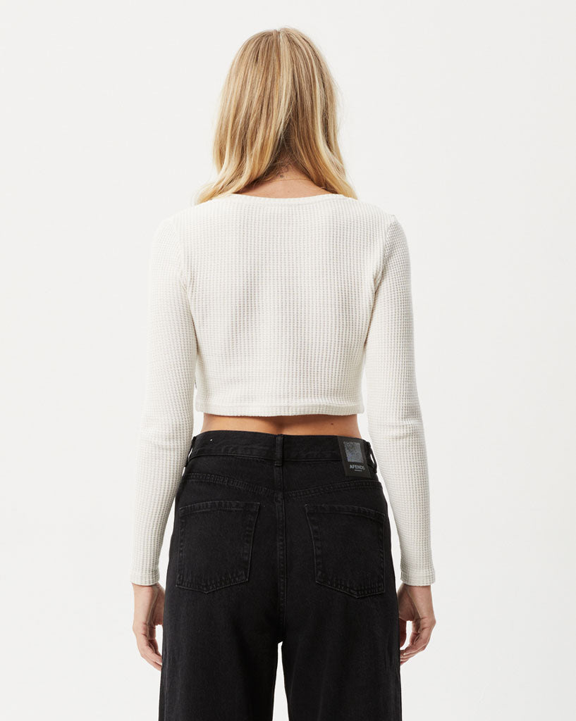 afends-Ari-Recycled-Waffle-Cropped-Long-Sleeve-off-white-W232060