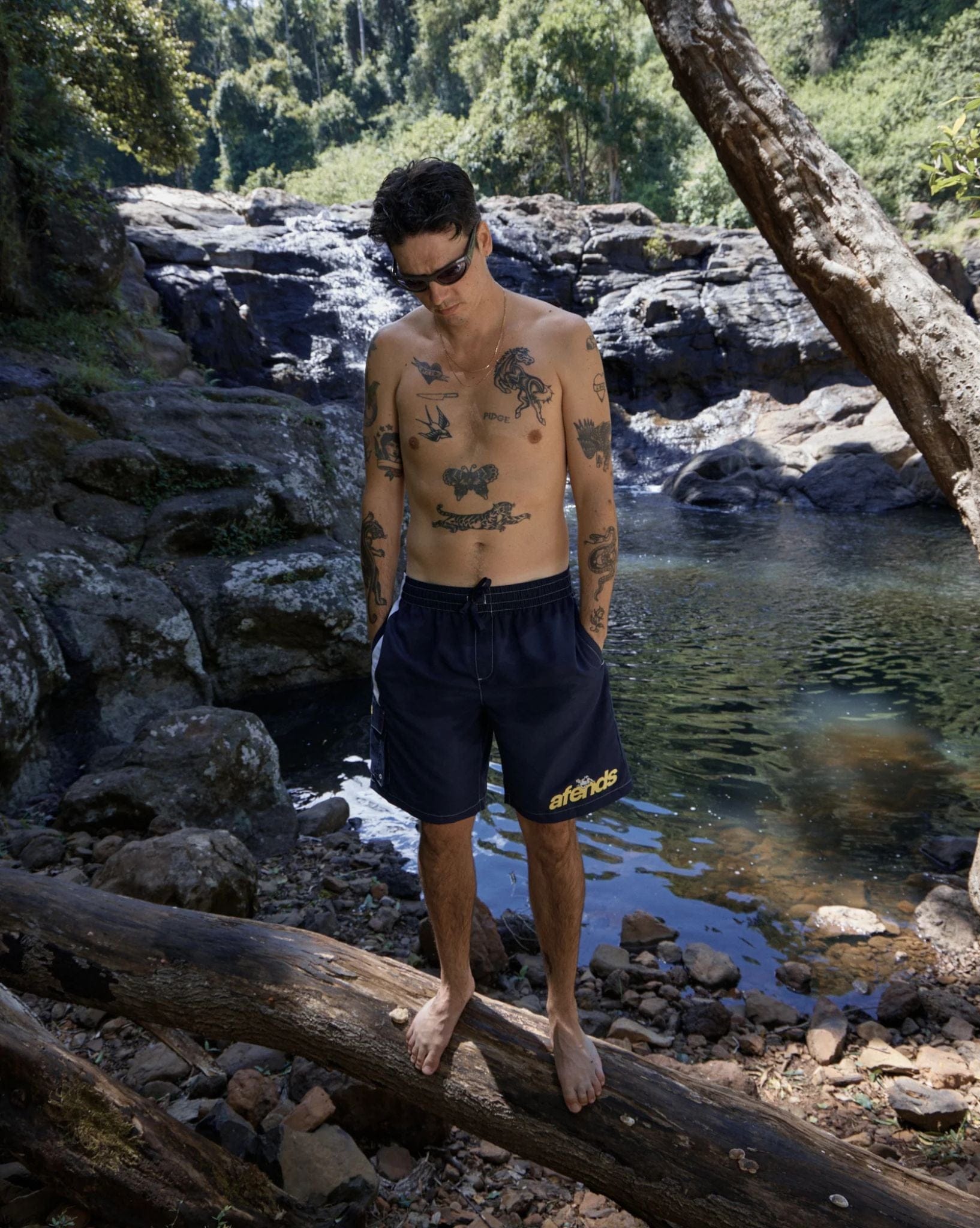 Afends Angel Boy - Recycled Cargo Short 20 Inch