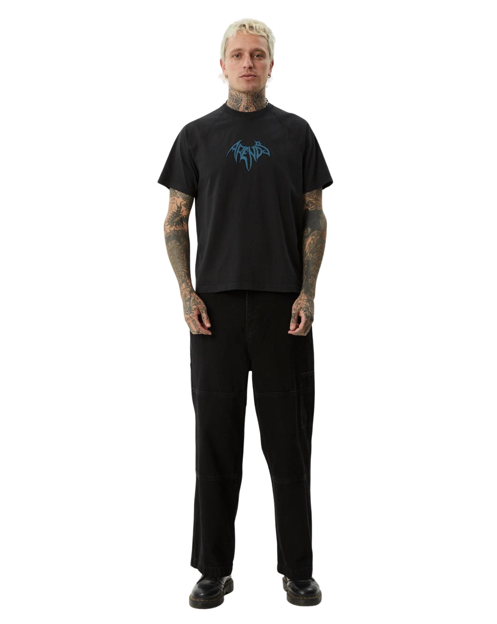 Afends Bats - Recycled Raglan Boxy Fit Tee