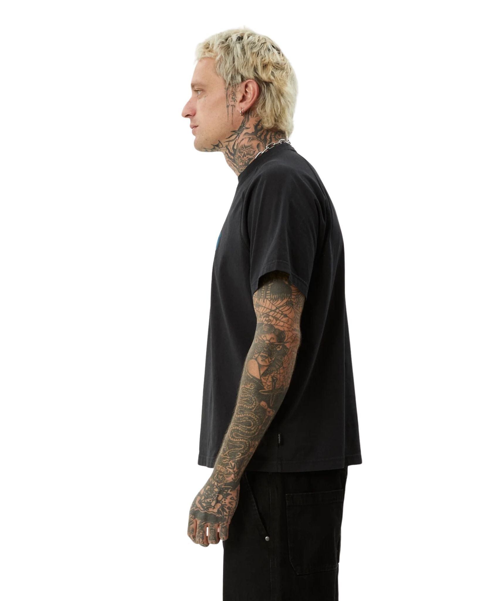 Afends Bats - Recycled Raglan Boxy Fit Tee