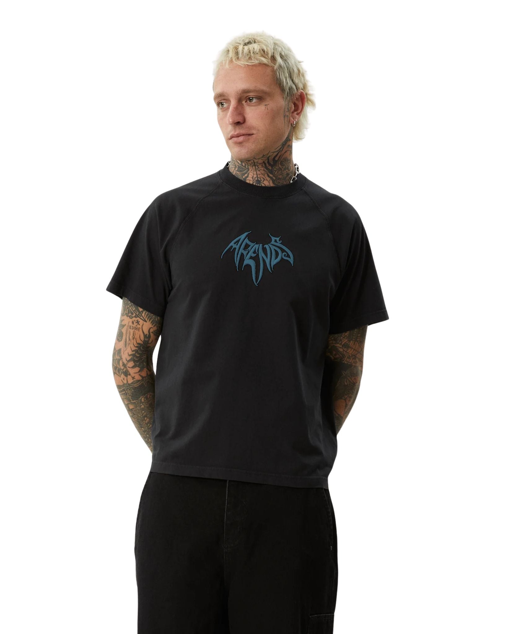 Afends Bats - Recycled Raglan Boxy Fit Tee