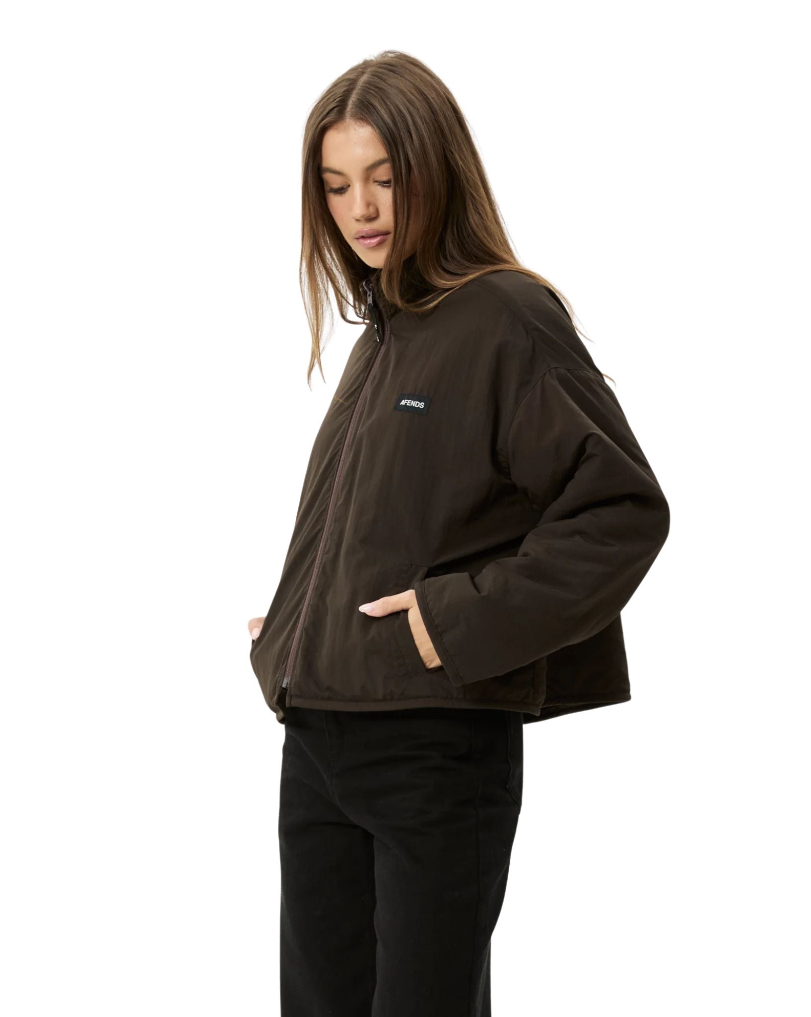 Afends Berlin - Reversible Polar Fleece Jacket
