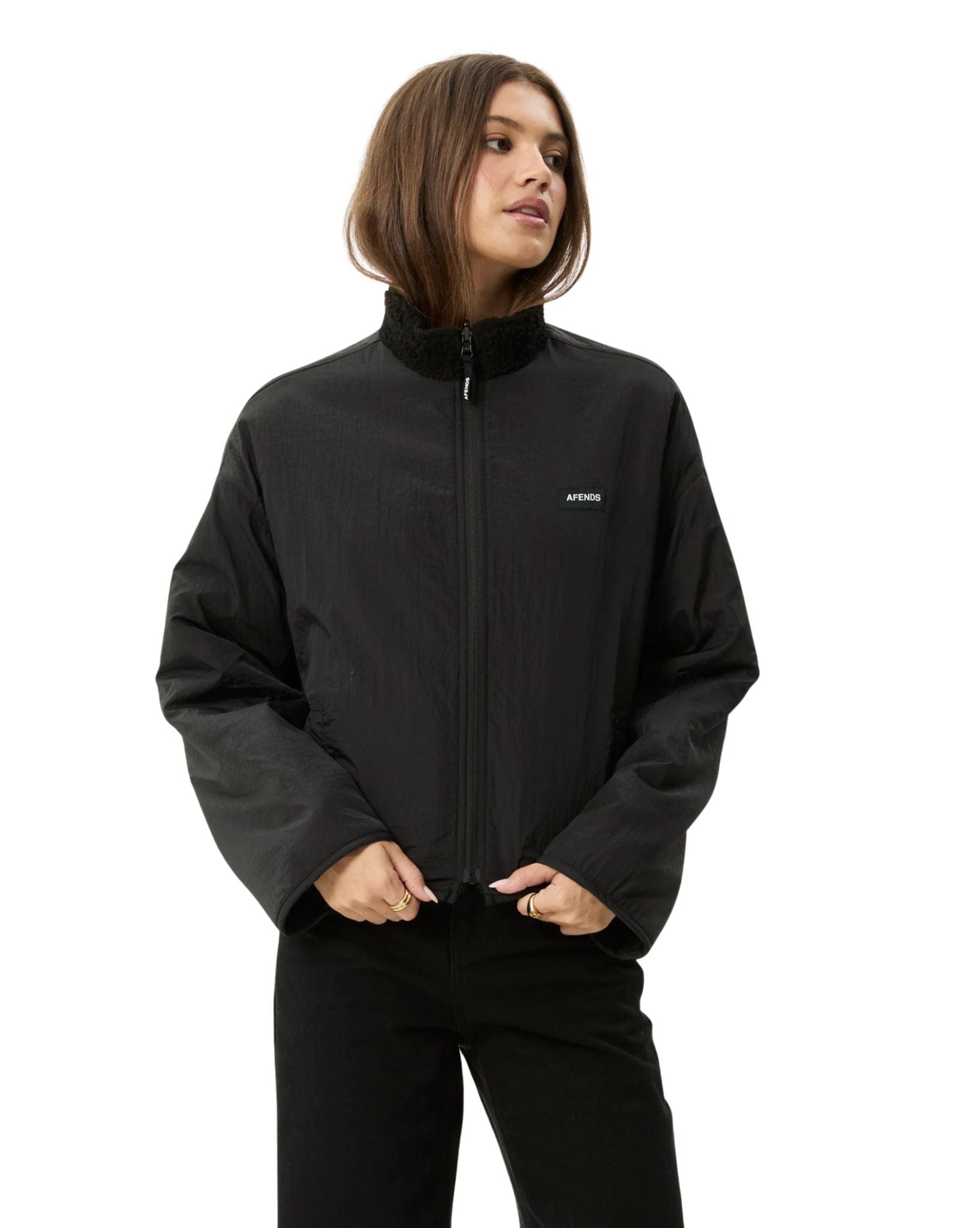 Afends Berlin - Reversible Polar Fleece Jacket