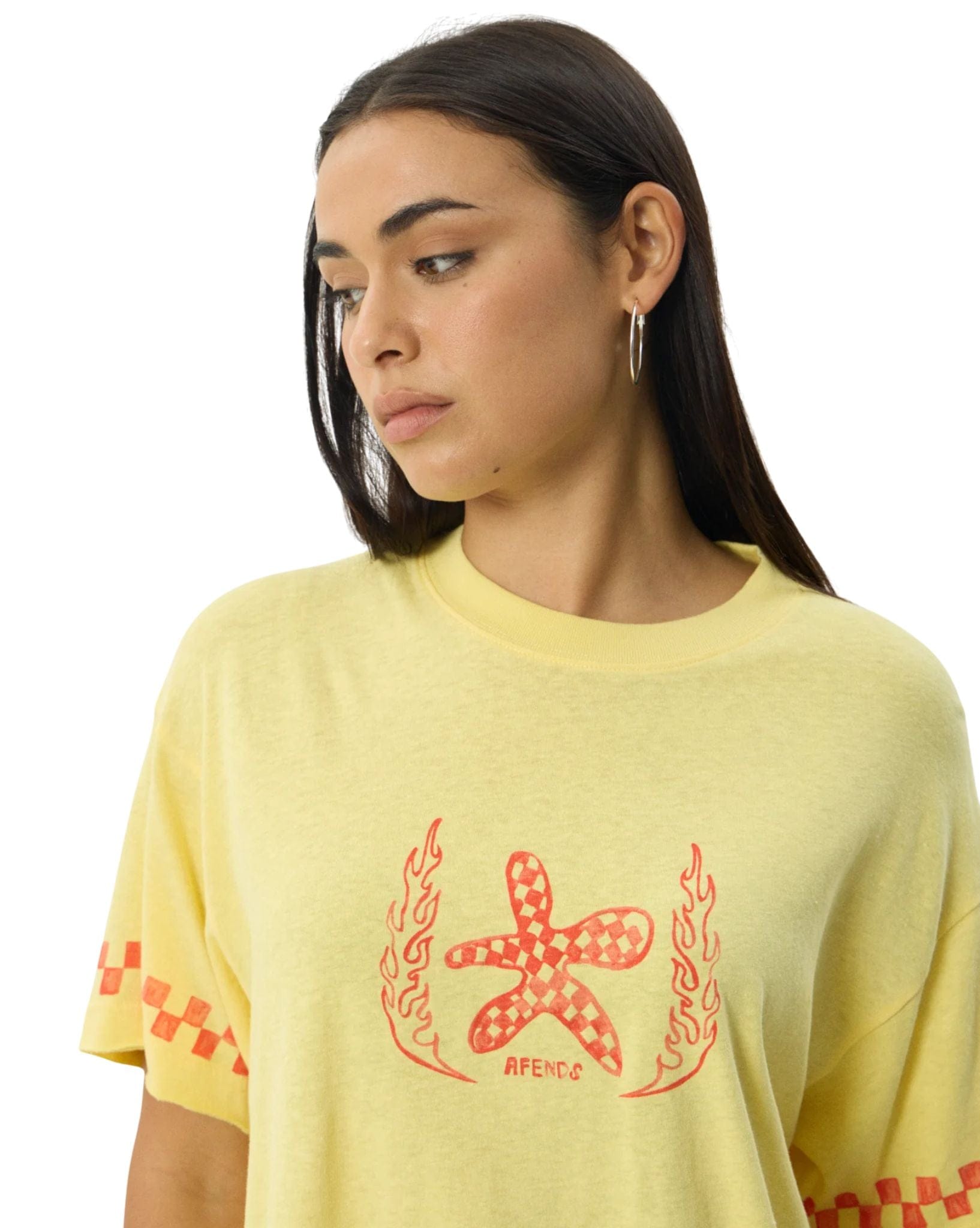 Afends Calda - Hemp Oversized Tee