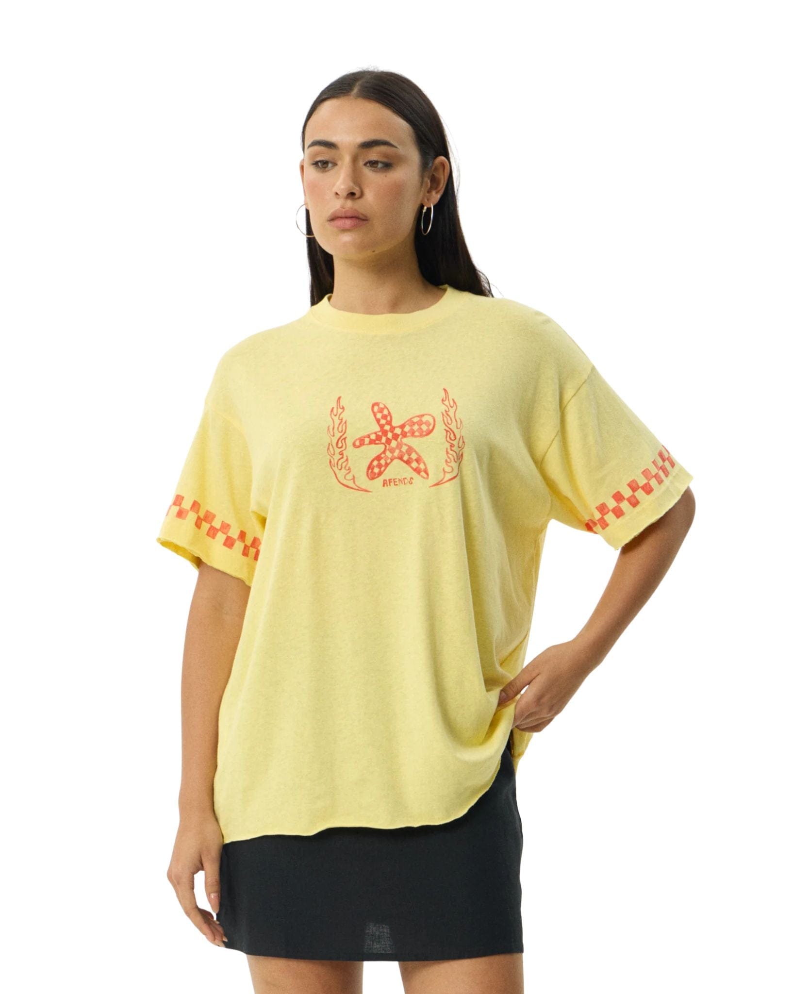 Afends Calda - Hemp Oversized Tee