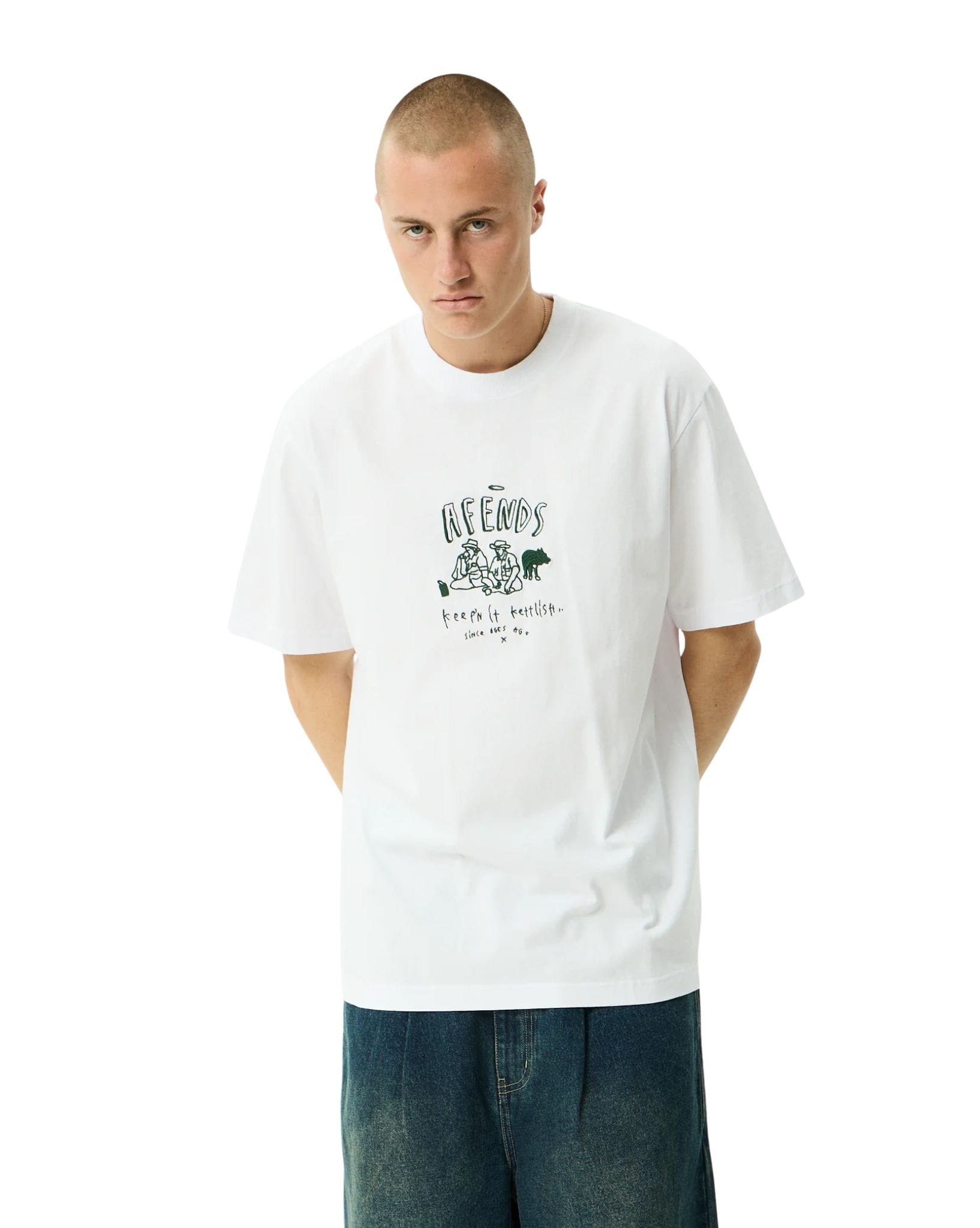Afends Camp Fire - Recycled Boxy Tee
