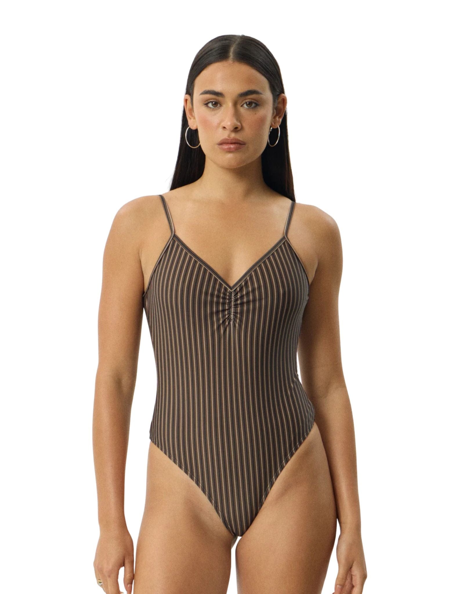 Afends Cyrus - Recycled One Piece Stripe
