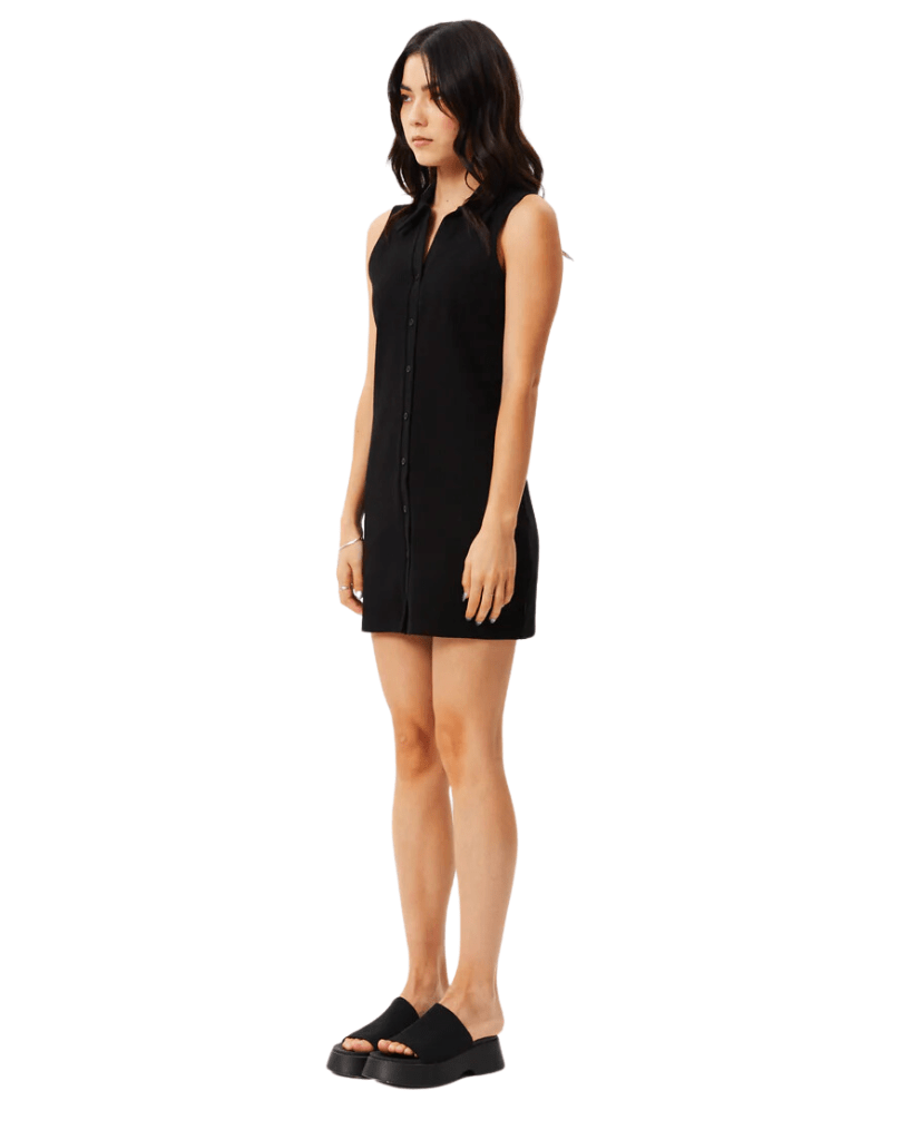 Afends Eliza - Organic Rib Mini Dress