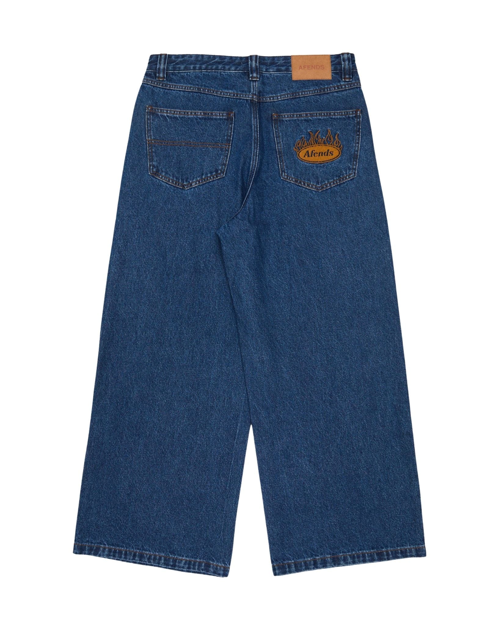 Afends Fast Forward - Denim Ultra Baggy Jeans