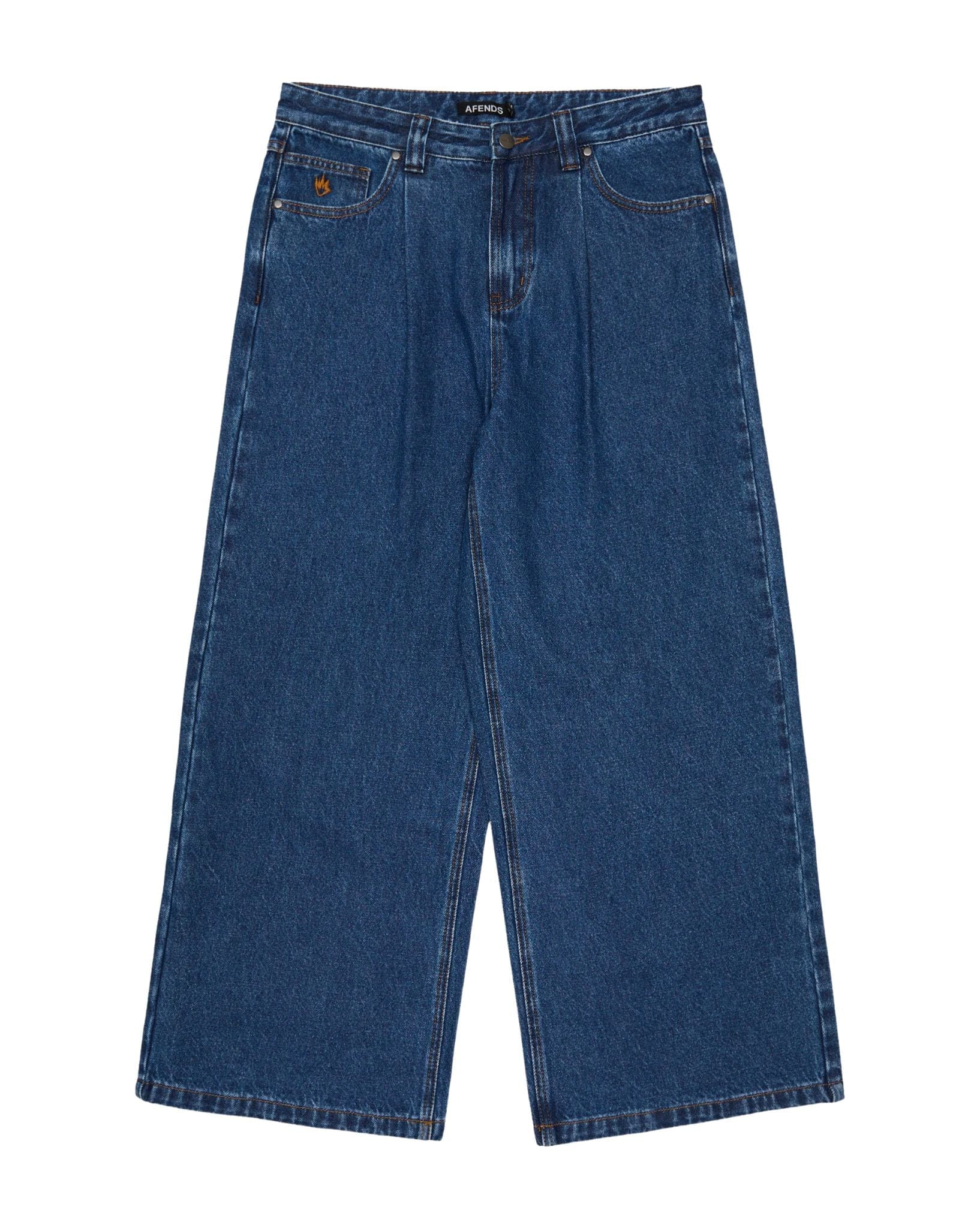 Afends Fast Forward - Denim Ultra Baggy Jeans