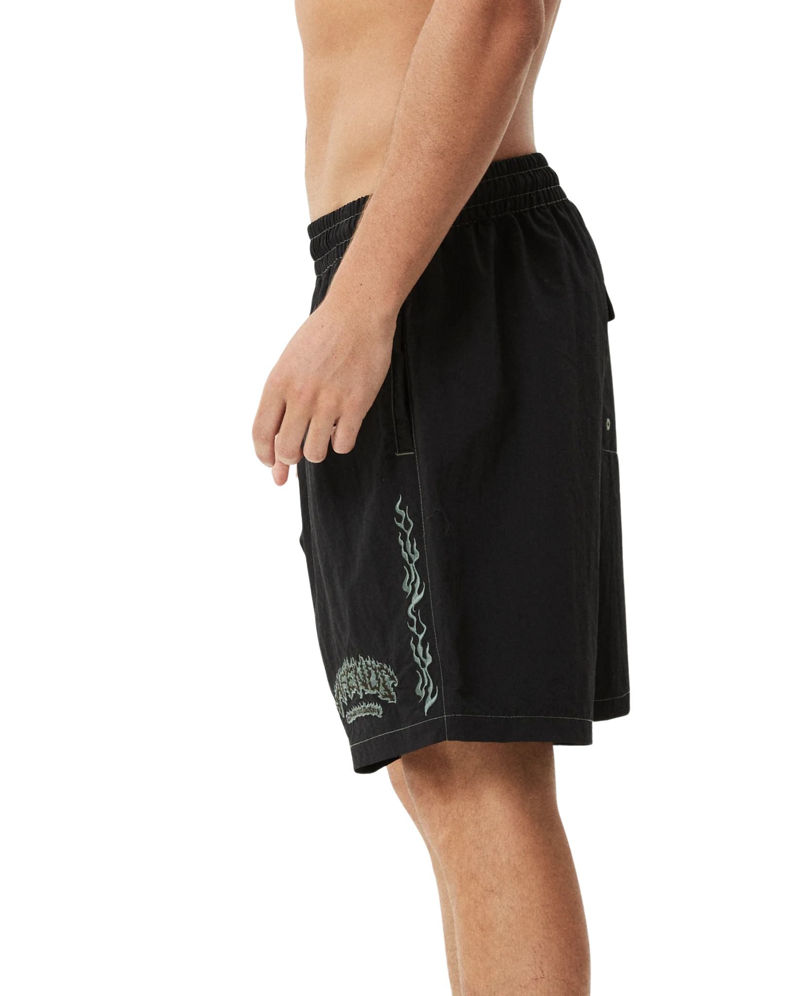 Afends Flame On - Recycled Baywatch Short 18 Inch