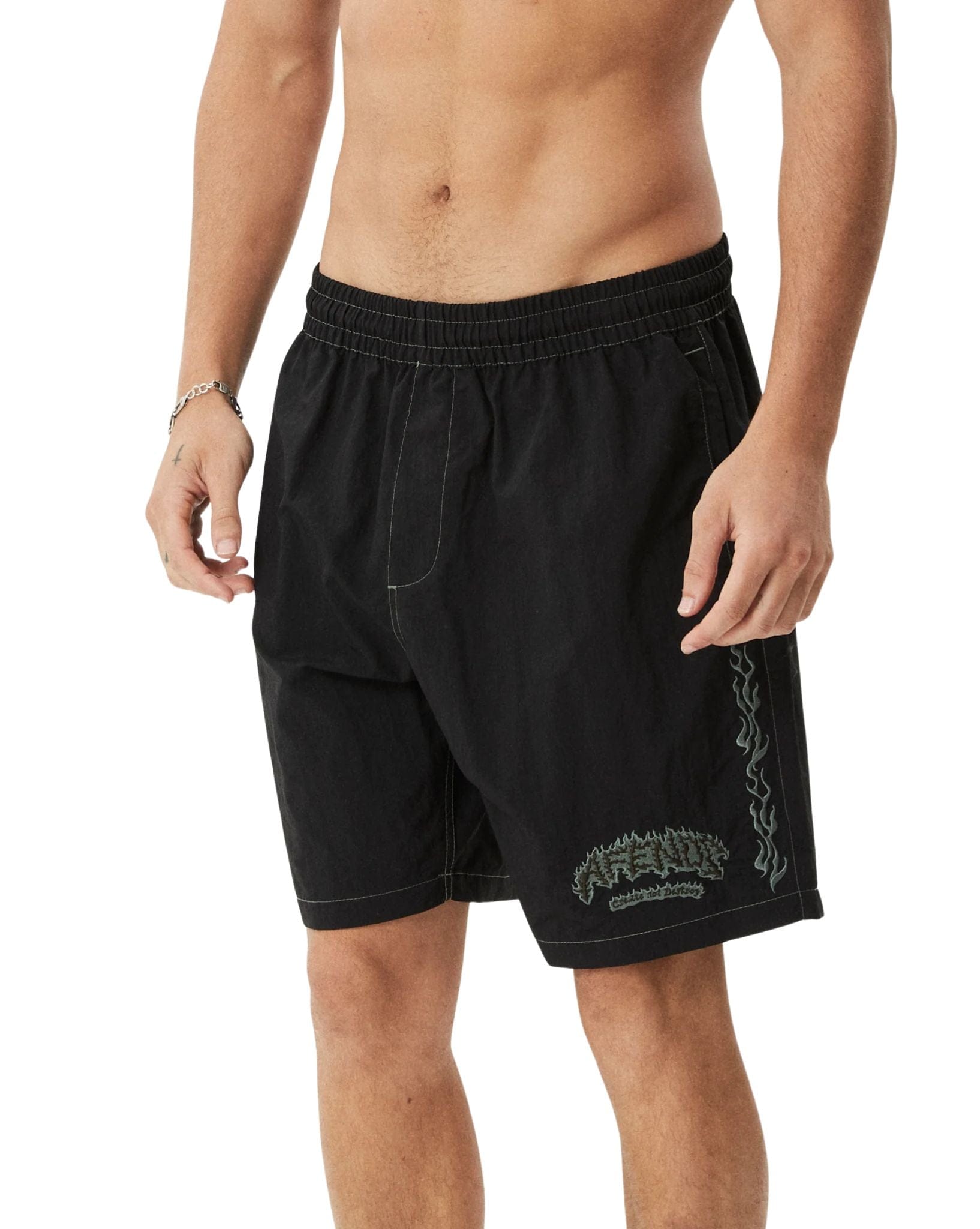 Afends Flame On - Recycled Baywatch Short 18 Inch