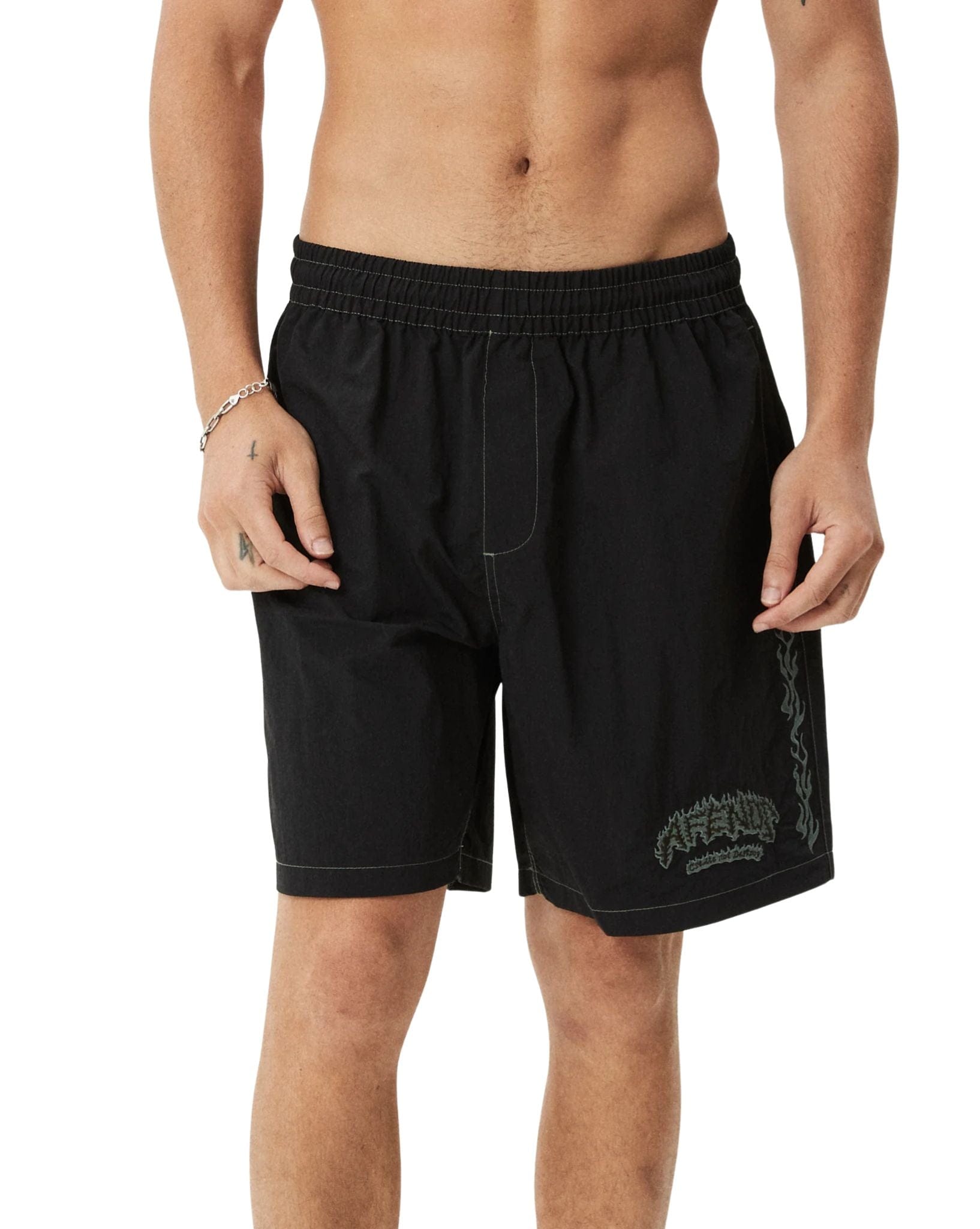 Afends Flame On - Recycled Baywatch Short 18 Inch