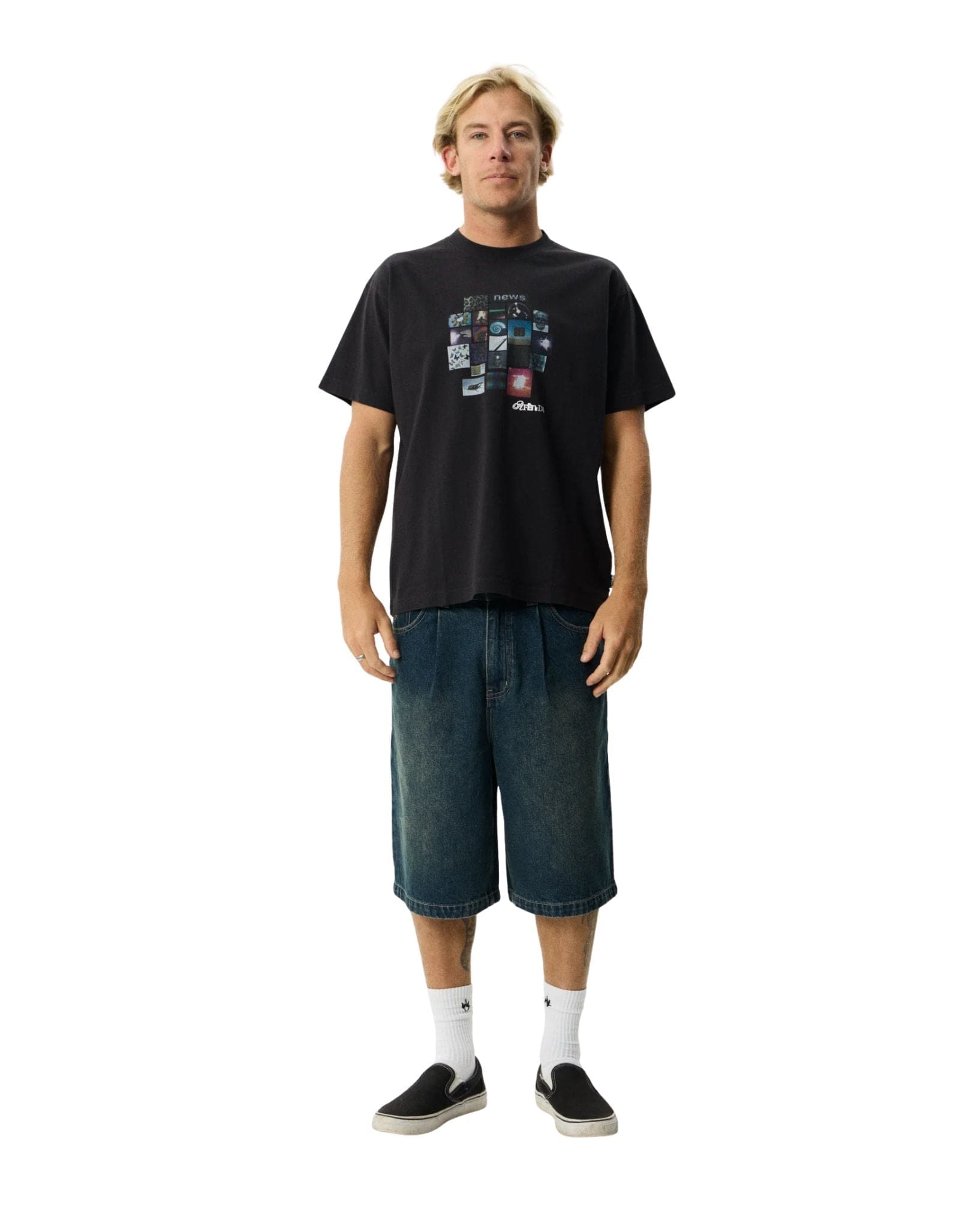 Afends Framed - Recycled Boxy Fit Tee