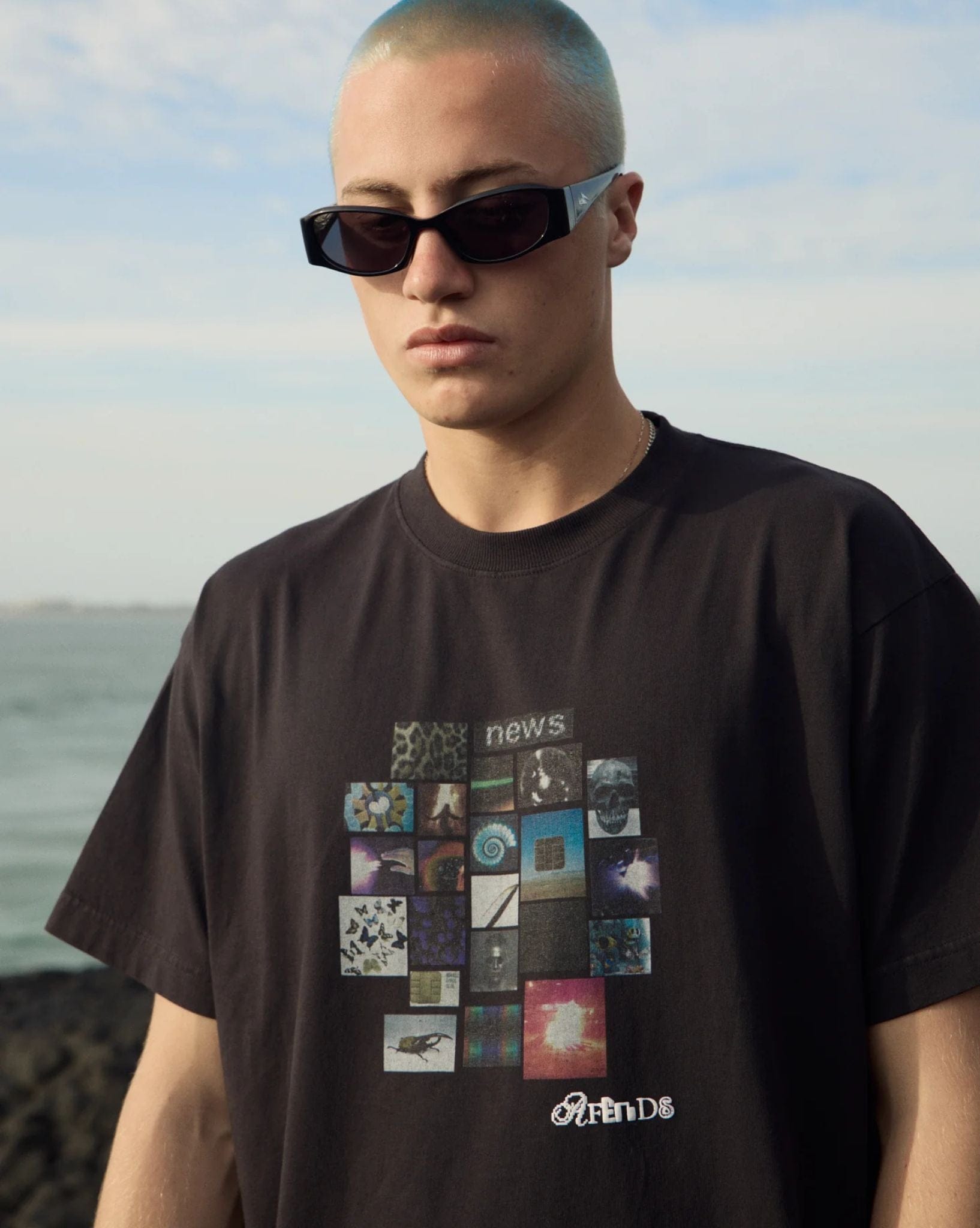 Afends Framed - Recycled Boxy Fit Tee