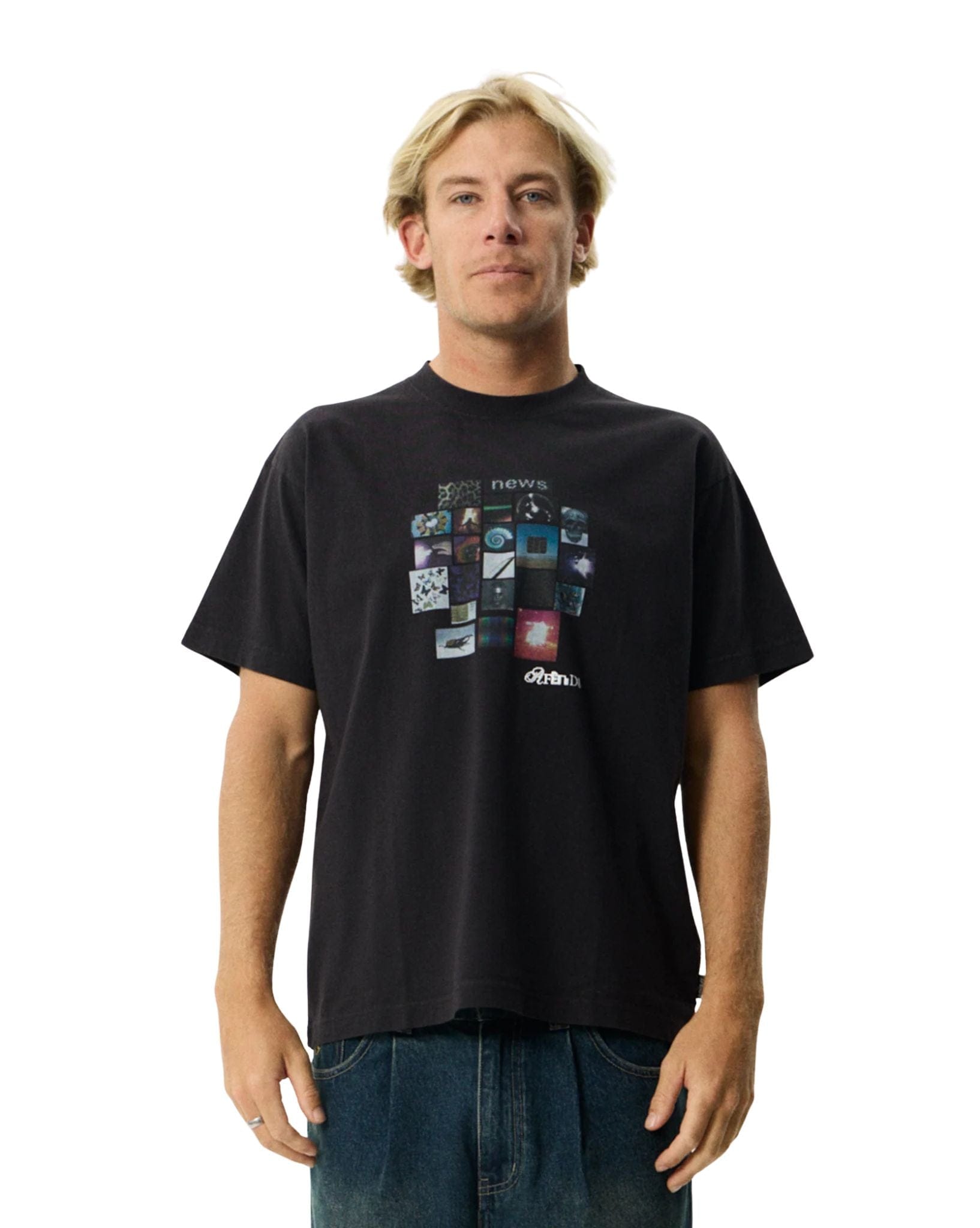 Afends Framed - Recycled Boxy Fit Tee