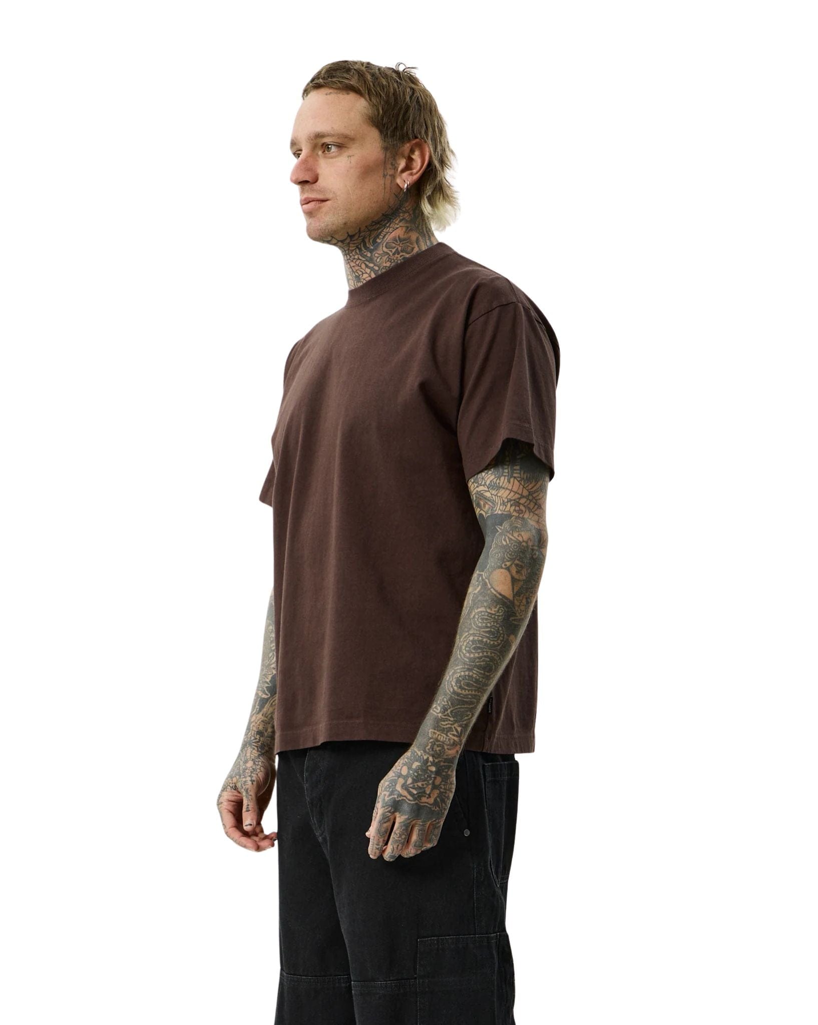 Afends Genesis - Heavyweight Recycled Boxy Fit Tee