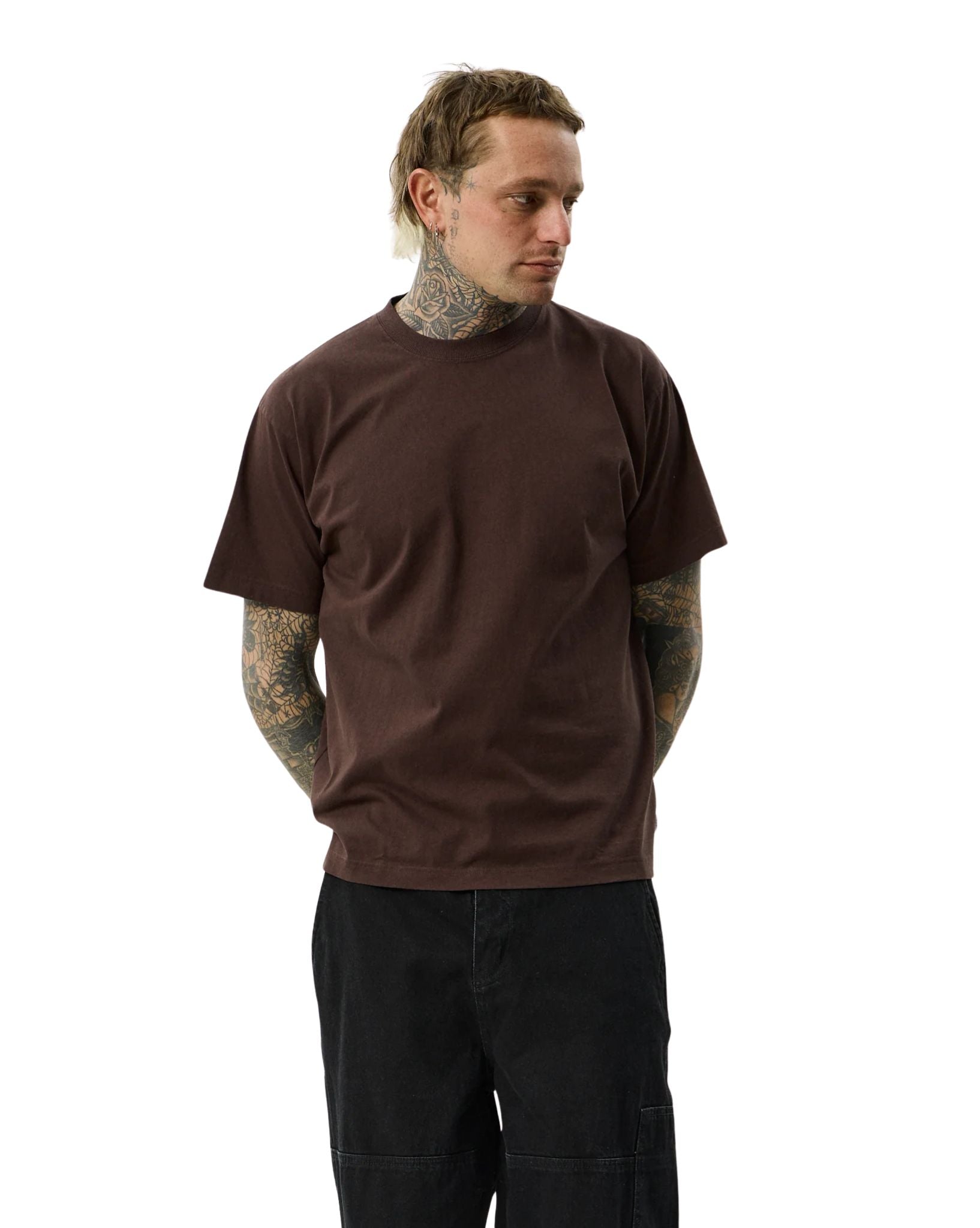 Afends Genesis - Heavyweight Recycled Boxy Fit Tee