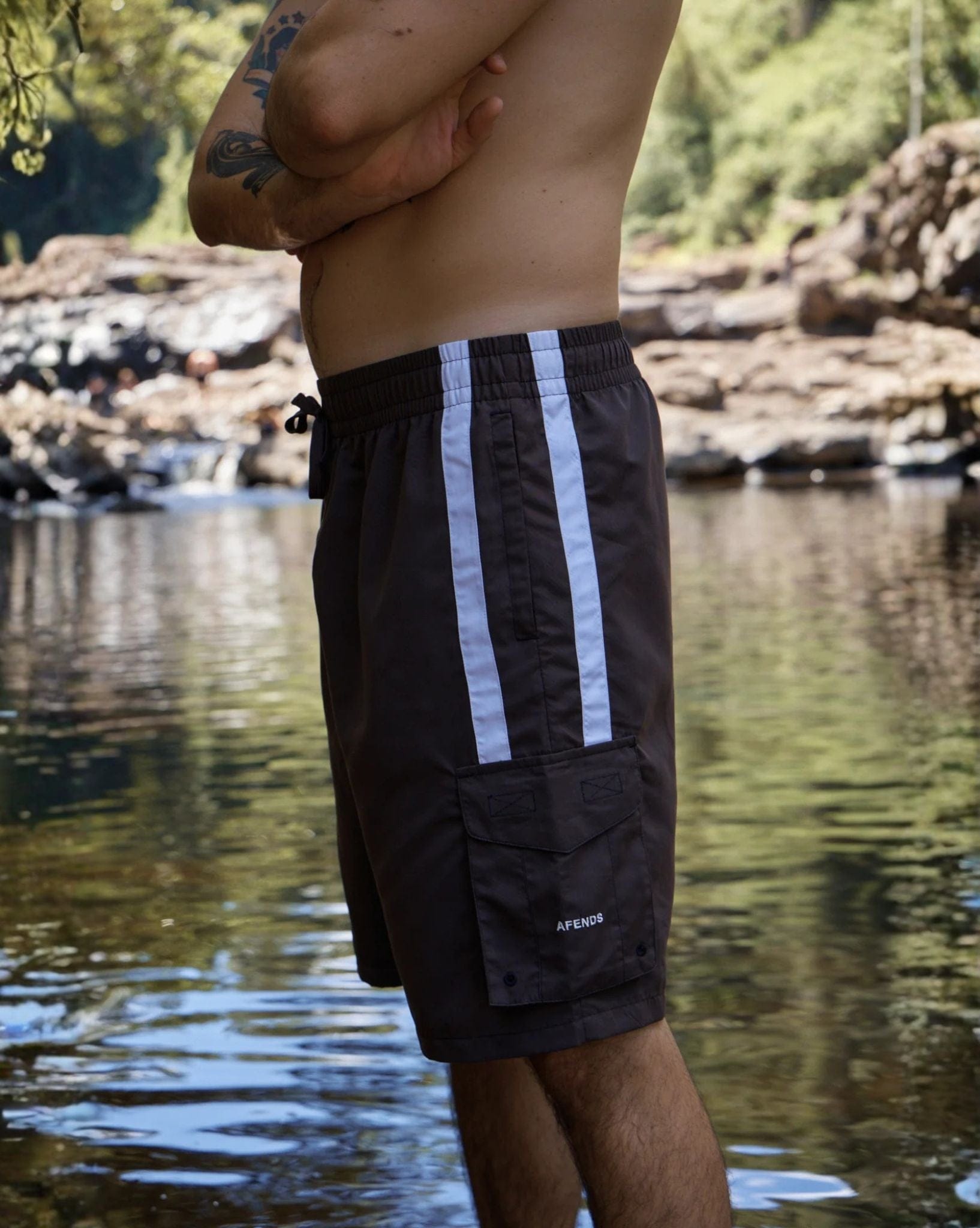 Afends House Related - Recycled Cargo Short 21 Inch