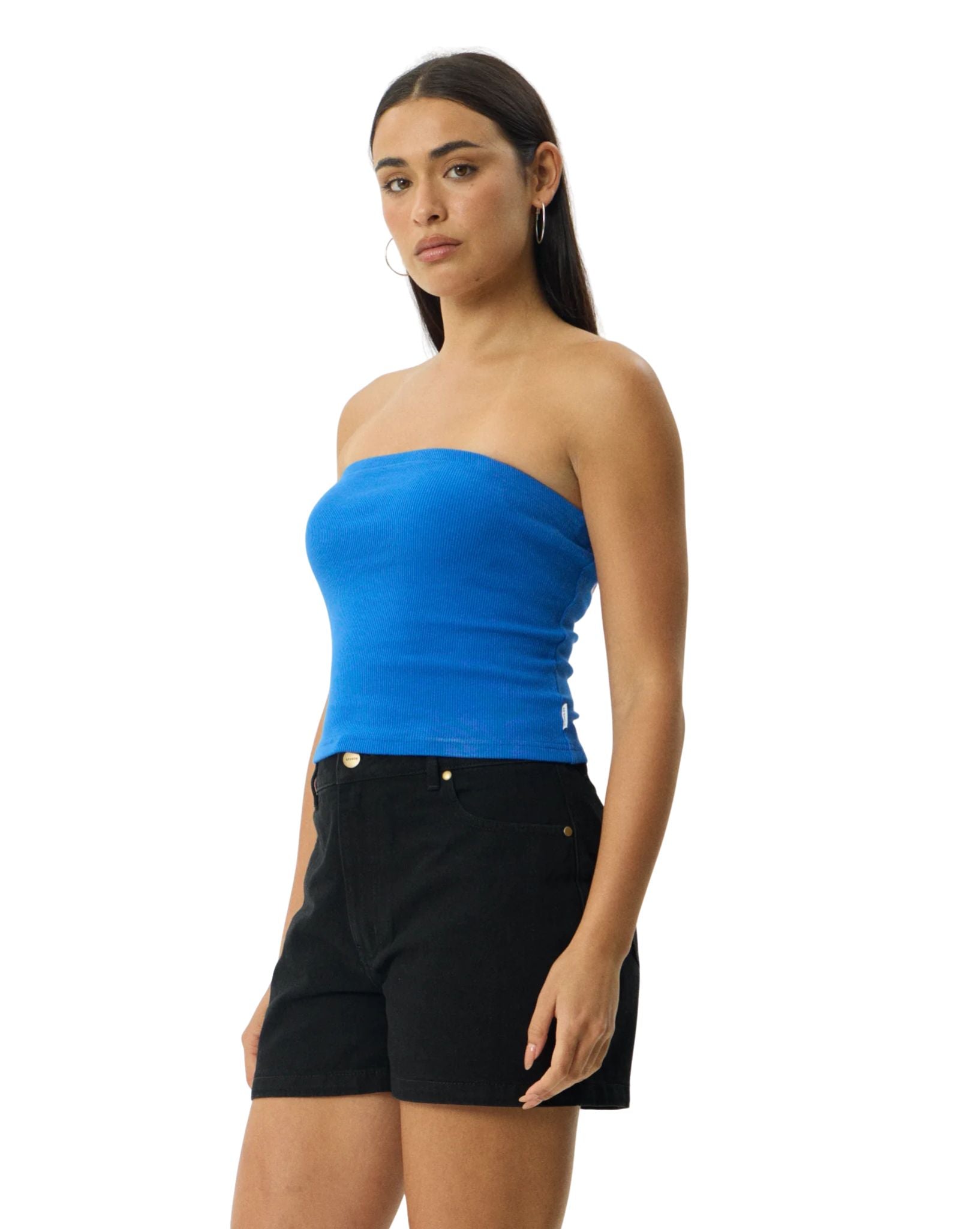 Afends Jamie - Organic Rib Tube Top