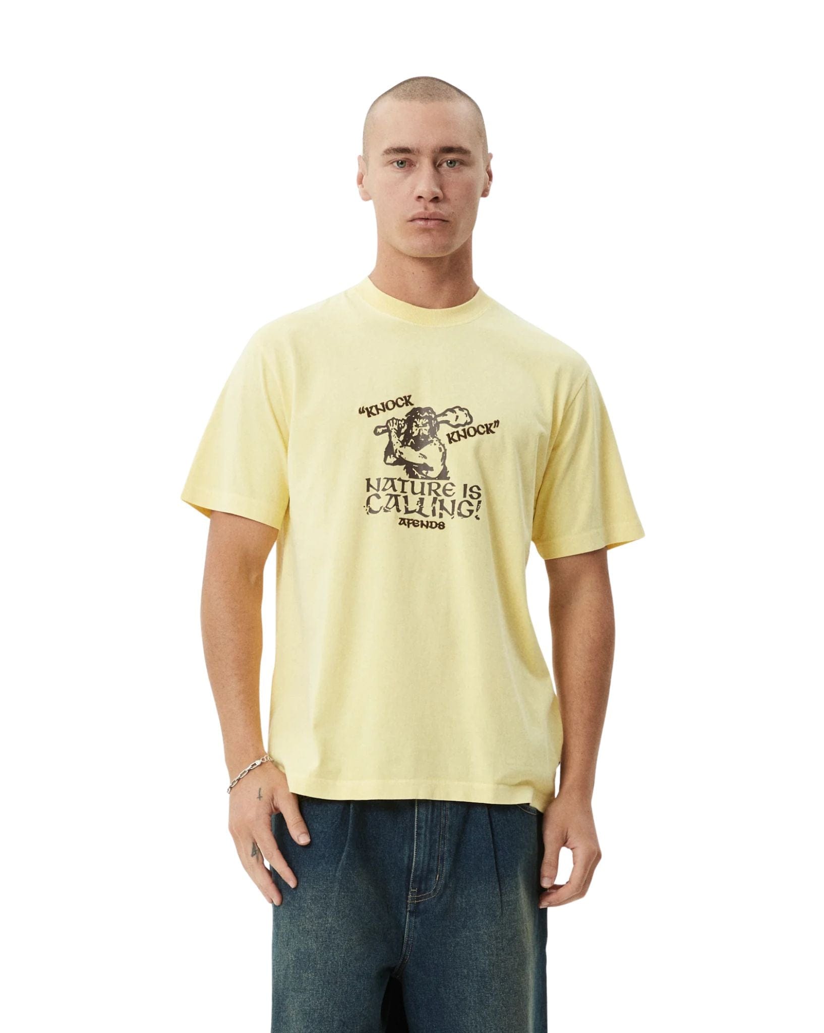 Afends Knock Knock - Recycled Retro Fit Tee