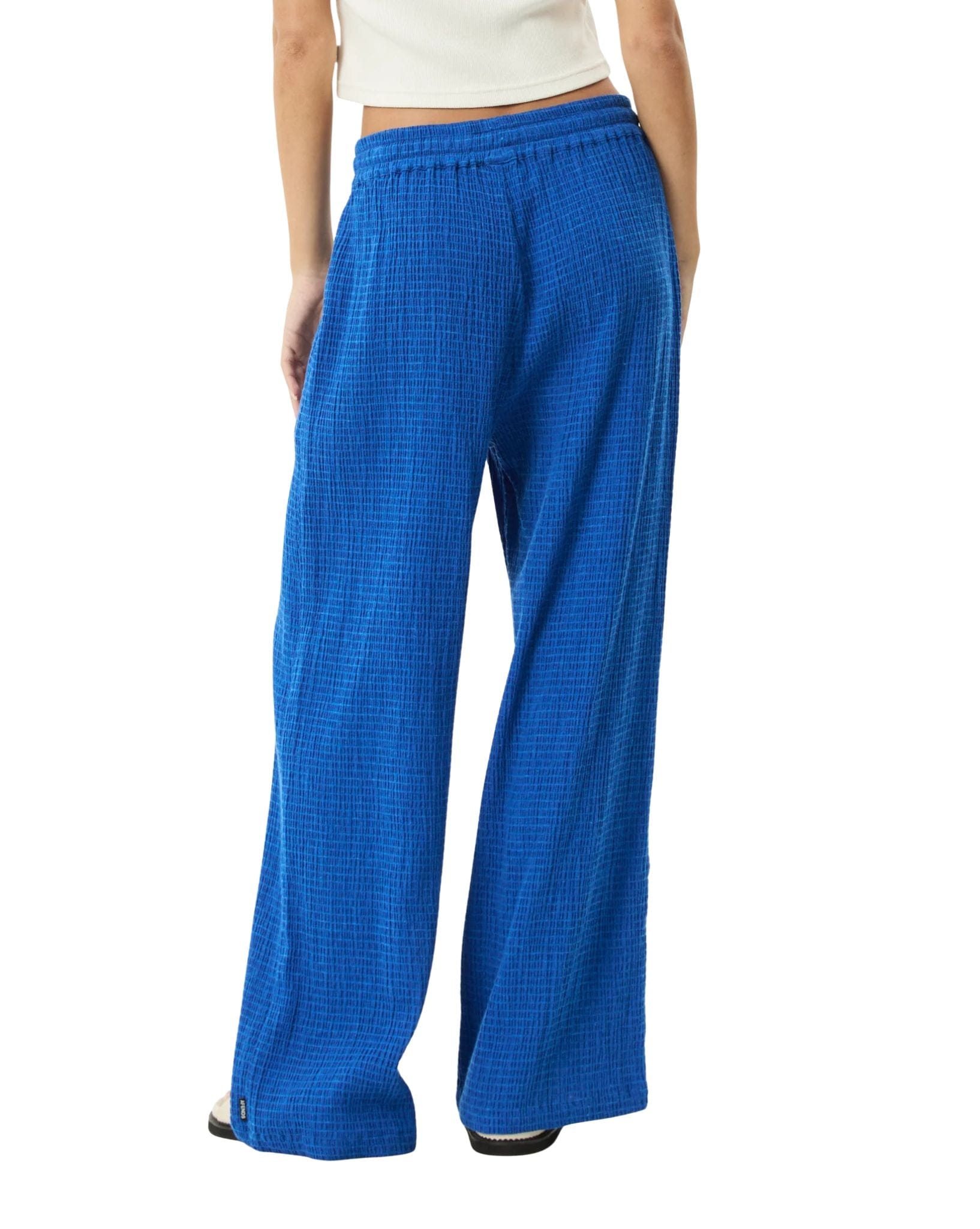 Afends Marina - Hemp Seersucker Pant