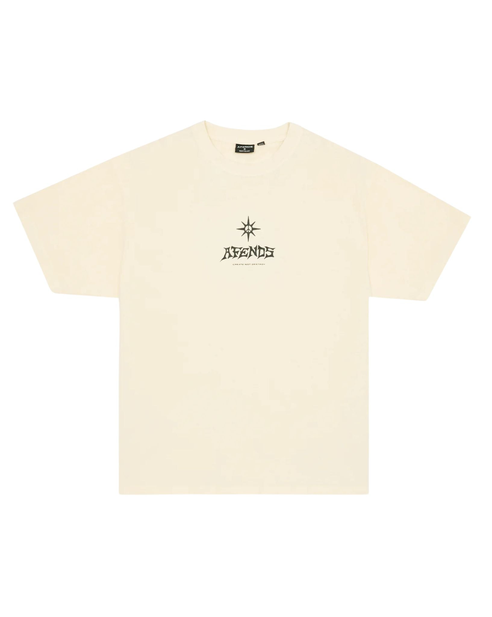 Afends Mens Peace Out Boxy Fit Tee