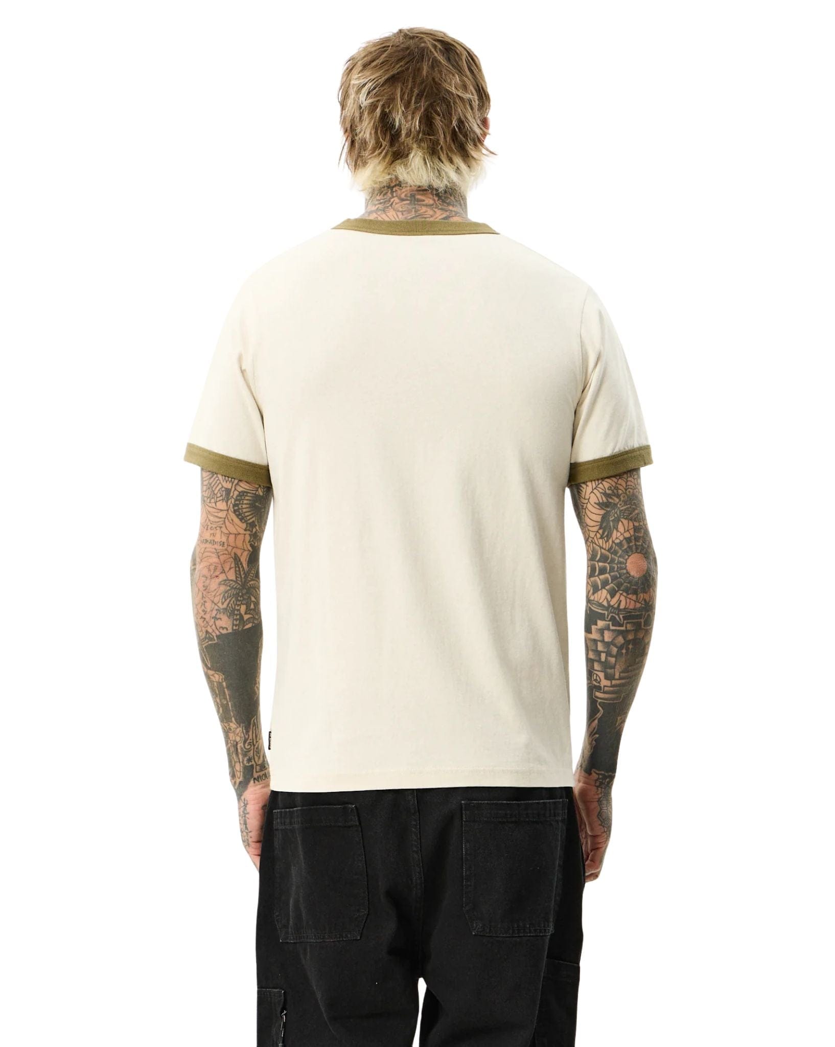 Afends Mix Up - Recycled Ringer Tee