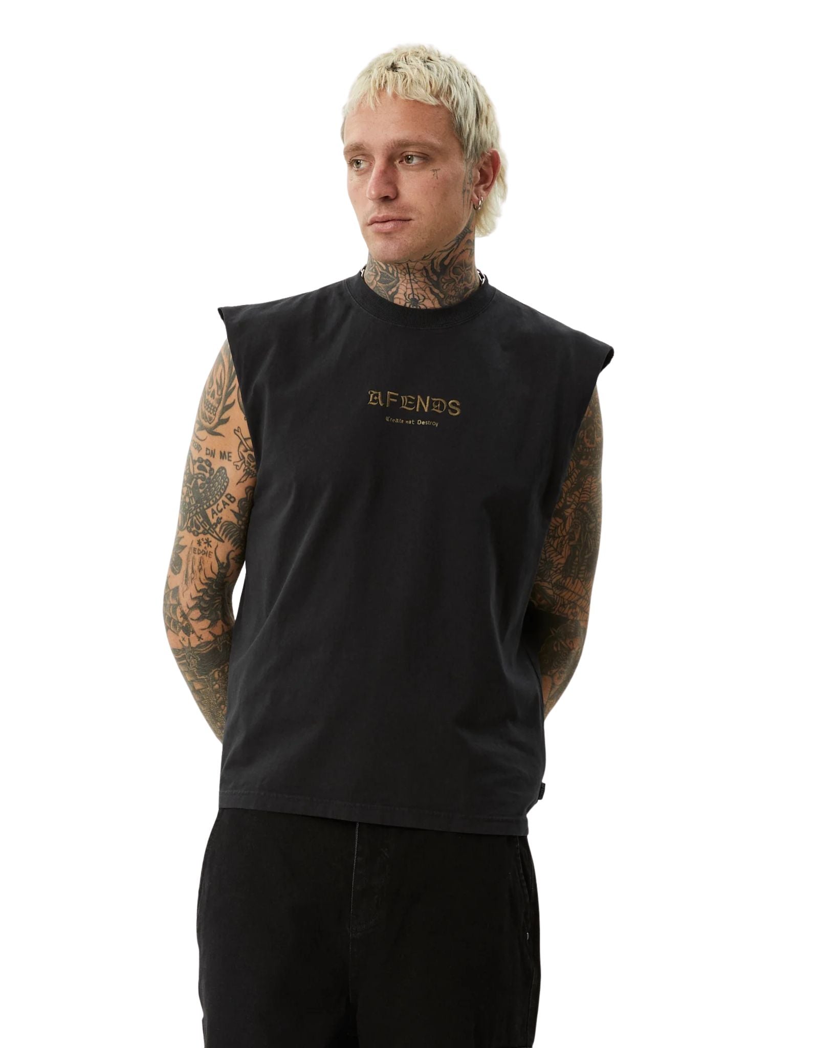 Afends Mix Up - Recycled Sleeveless Tee