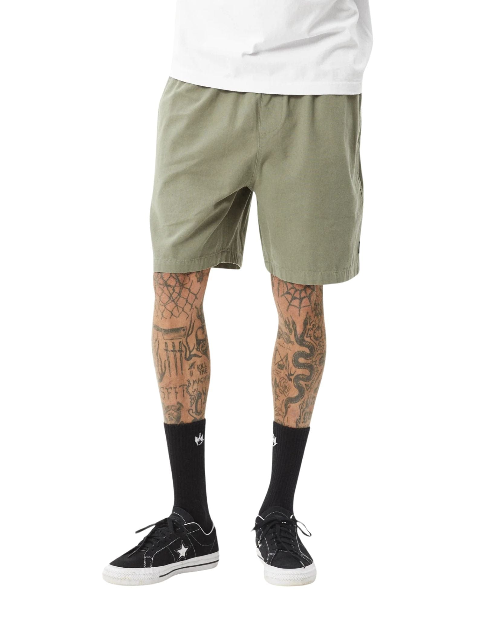 Afends Ninety Eights - Recycled Oversized Short 20 Inch
