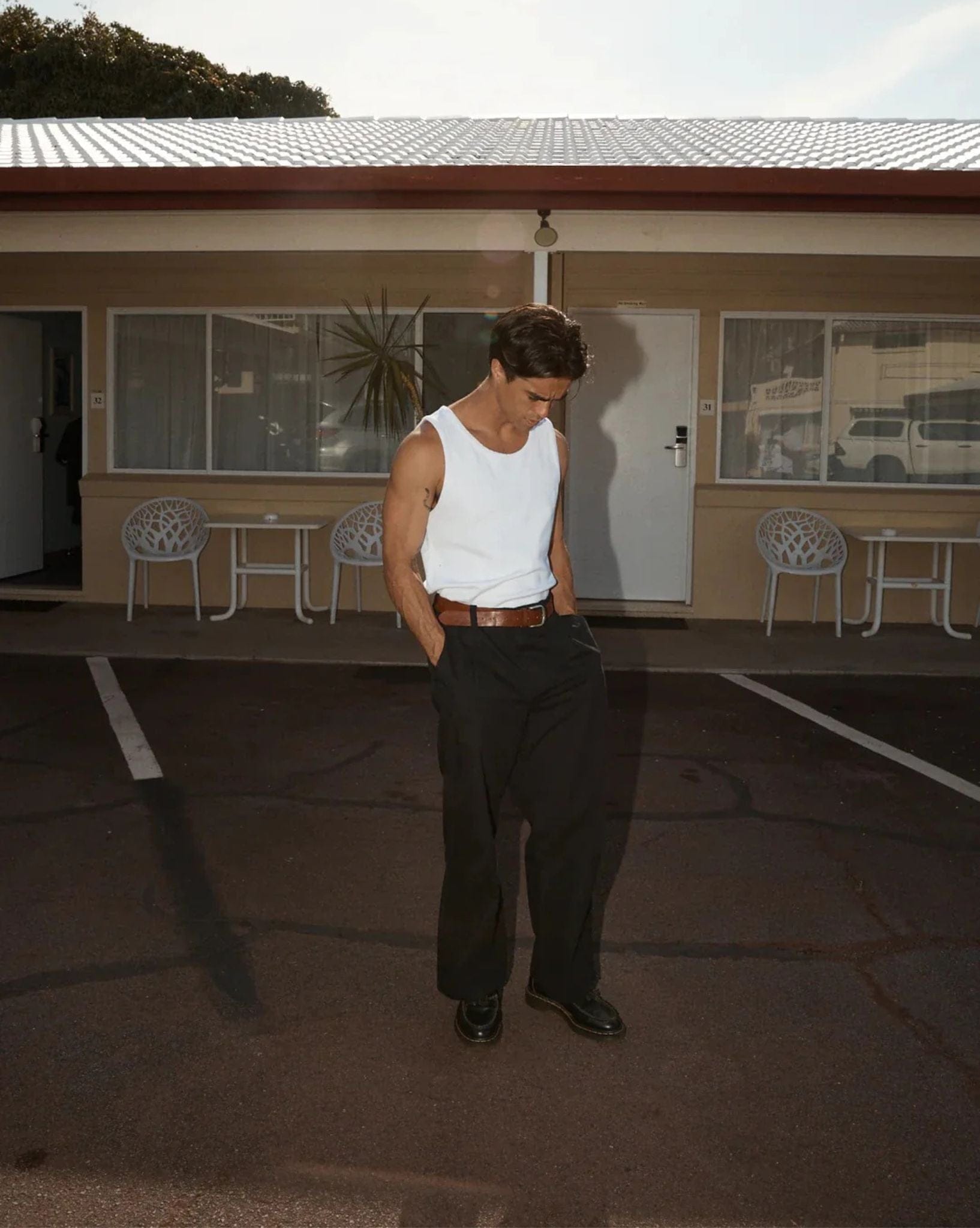 Afends Paramount Ribbed Singlet