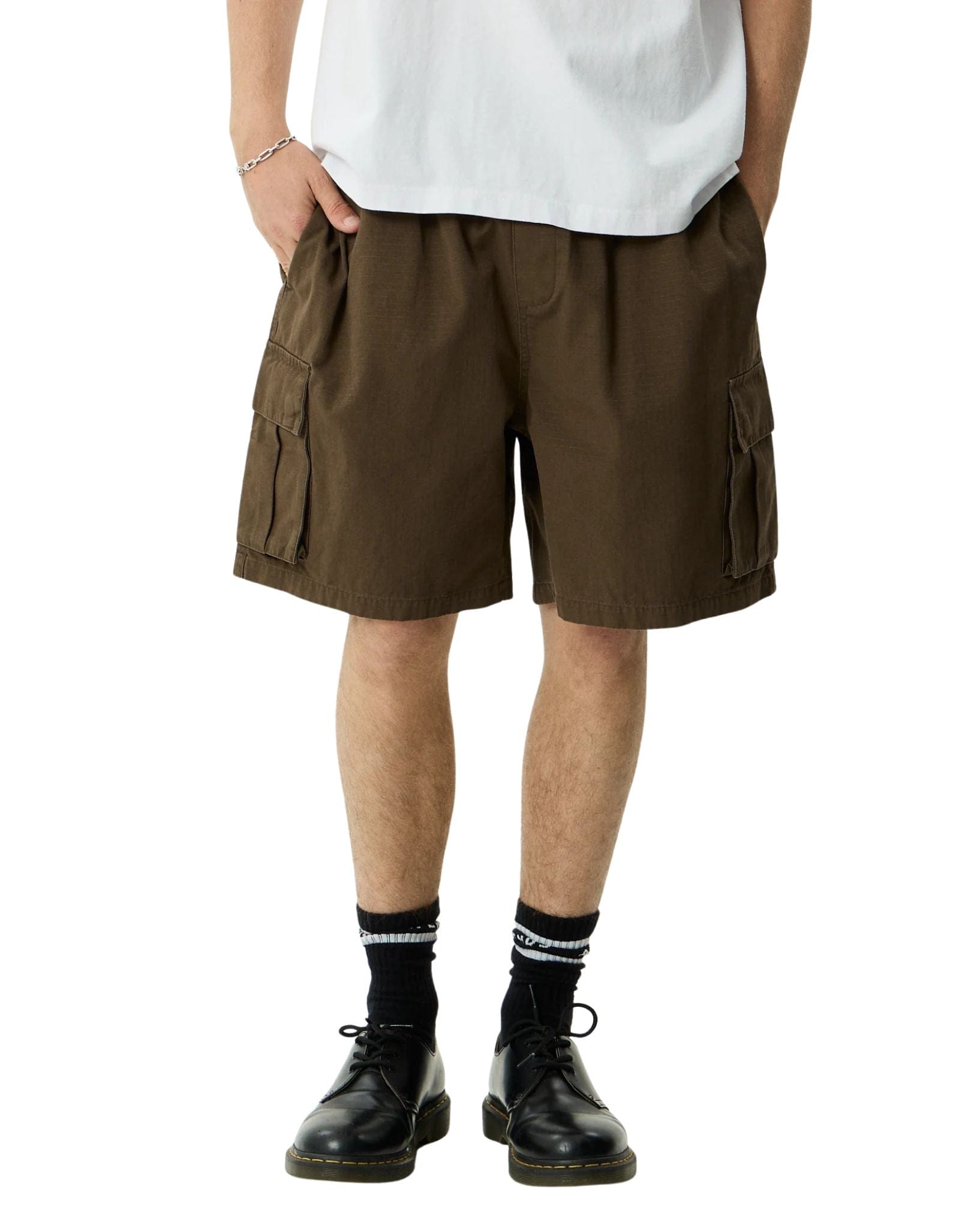 Afends Ripped Out 98 - Organic Oversized Cargo Short 20 Inch