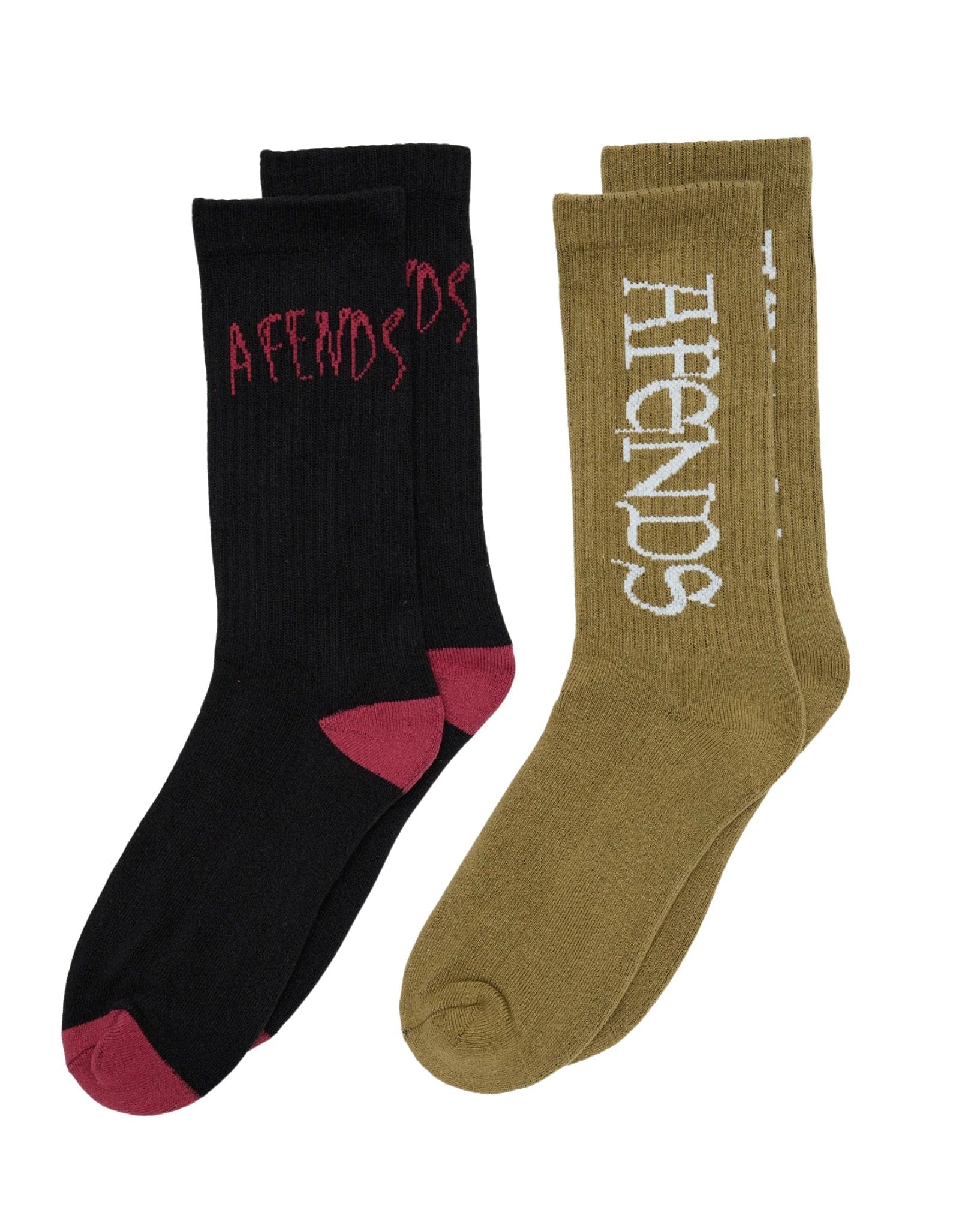 Afends Seeing Double - Recycled Socks Two Pack