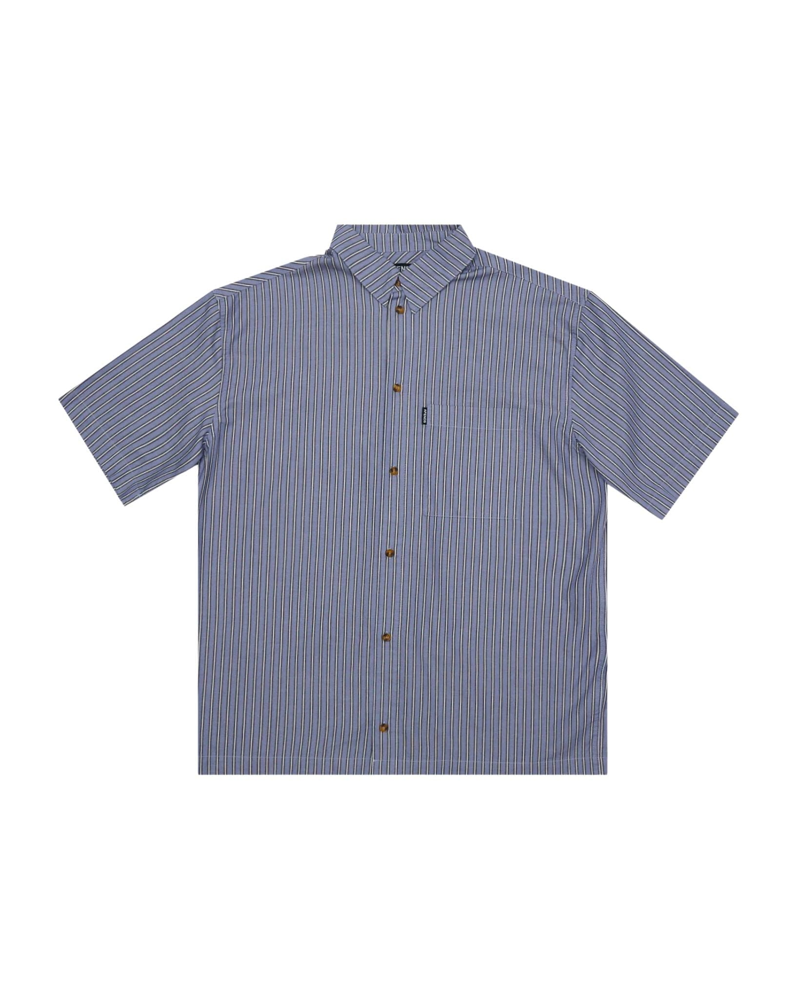 Afends Shipwreck Stripe - Recycled Short Sleeve Shirt