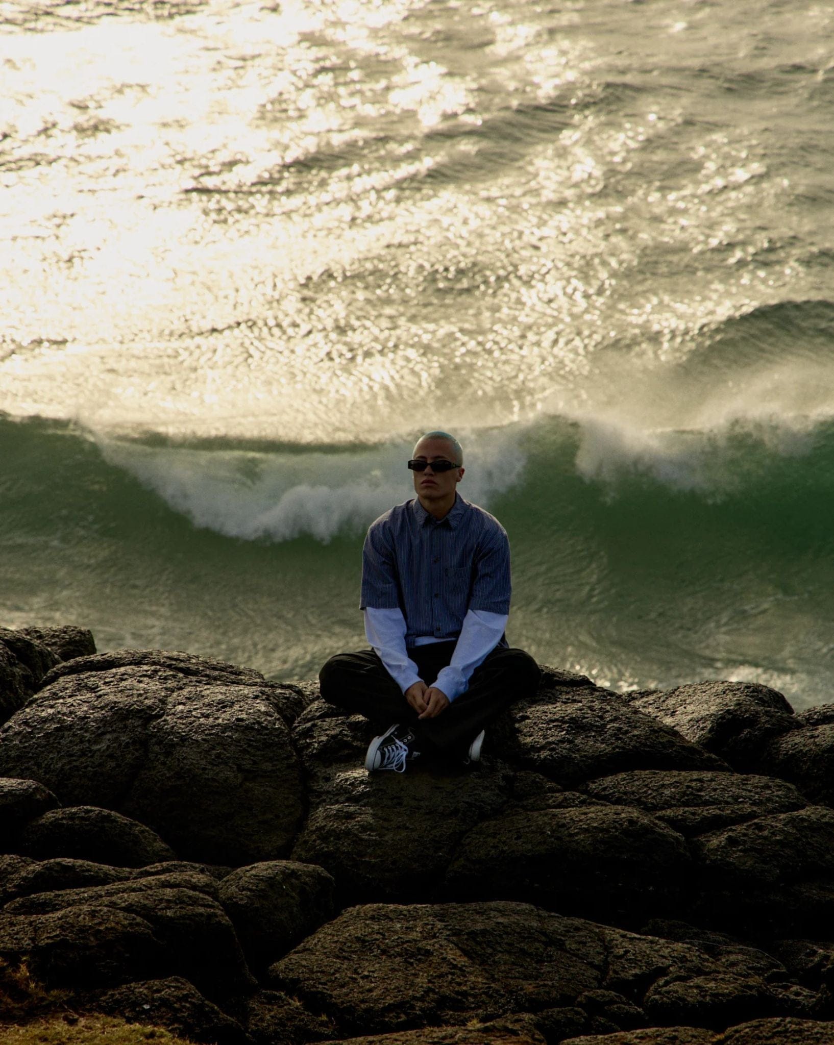 Afends Shipwreck Stripe - Recycled Short Sleeve Shirt