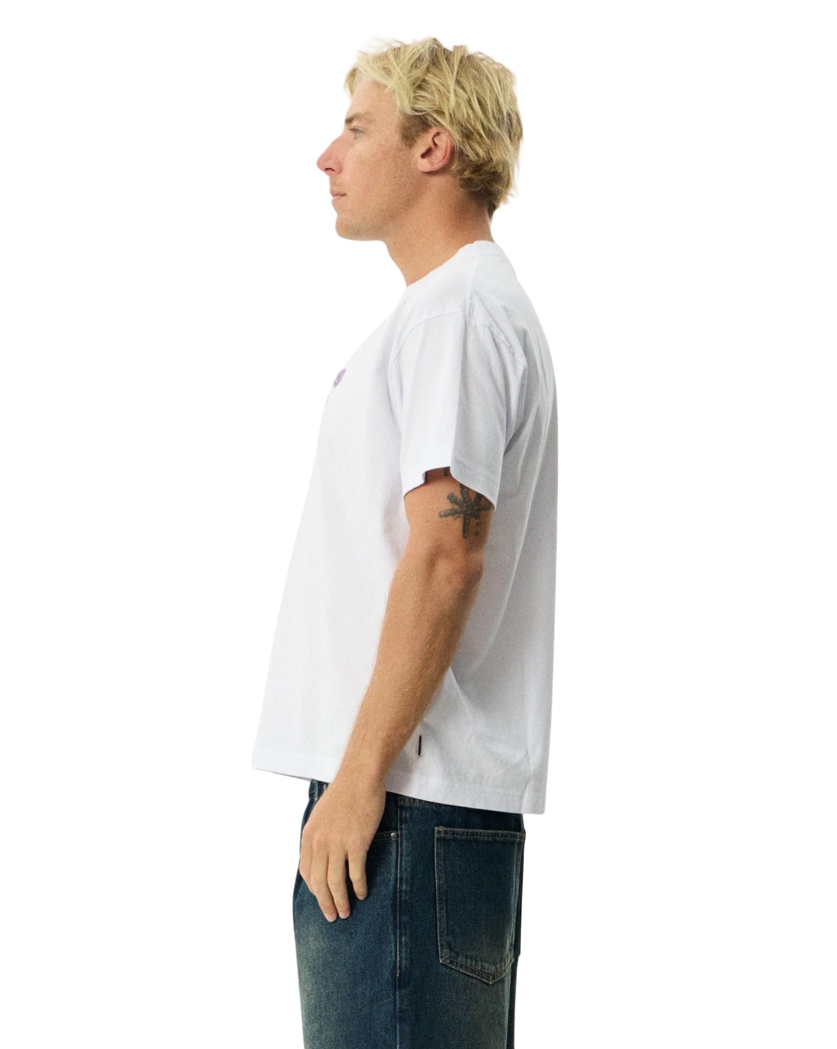 Afends Simple Times - Recycled Boxy Fit Tee