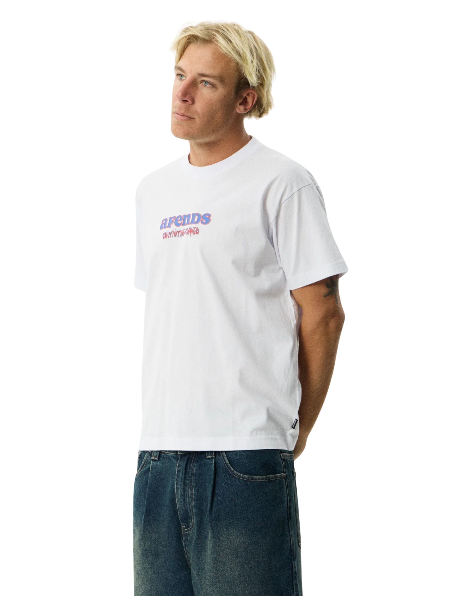 Afends Simple Times - Recycled Boxy Fit Tee