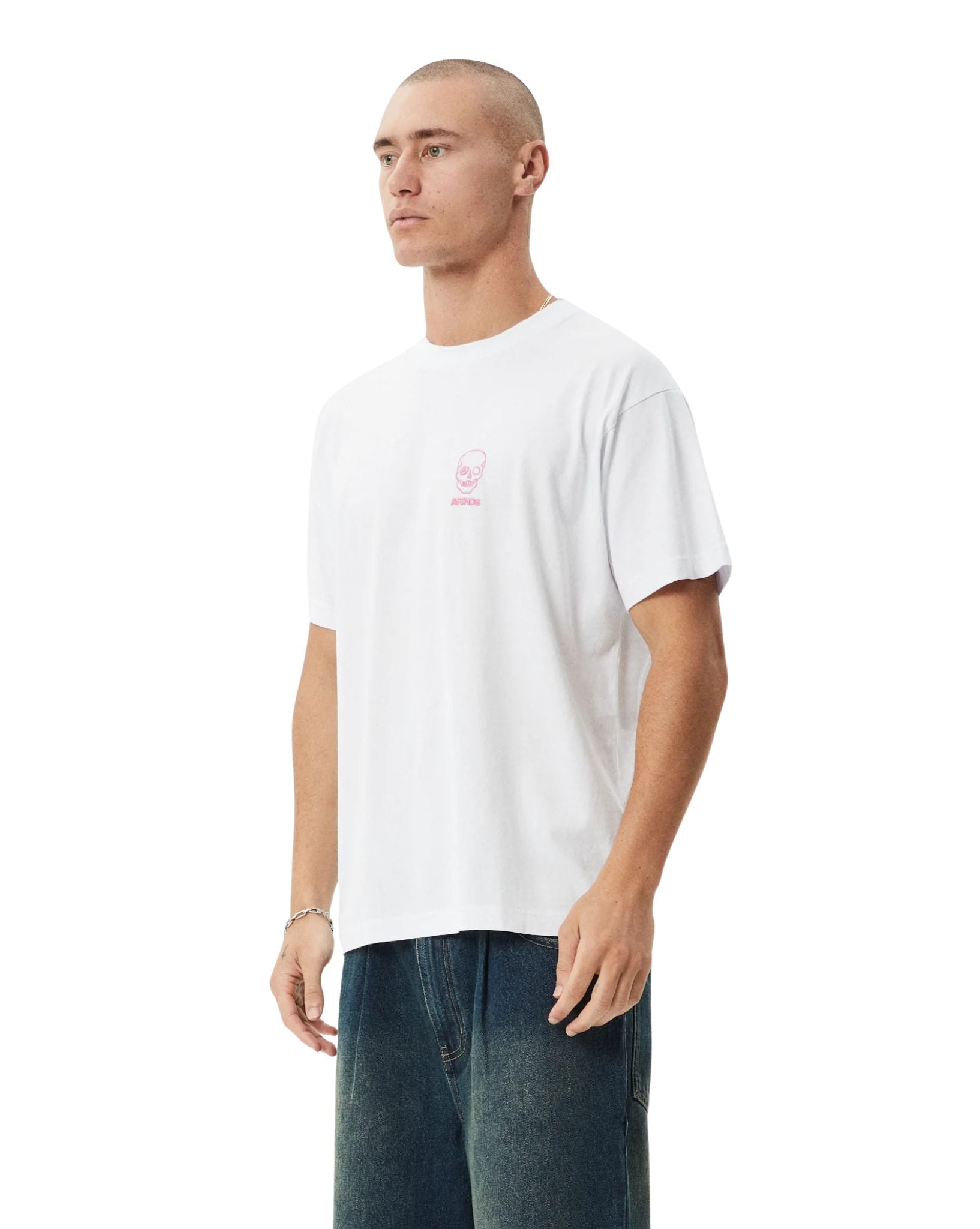 Afends Skeletor - Recycled Boxy Fit Tee