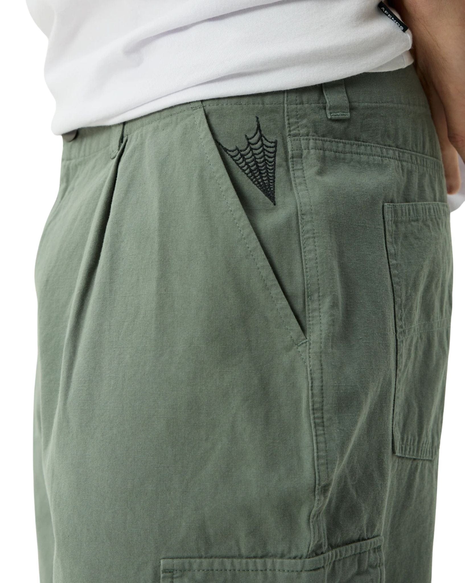Afends Summit Pleated Cargo Short 22"