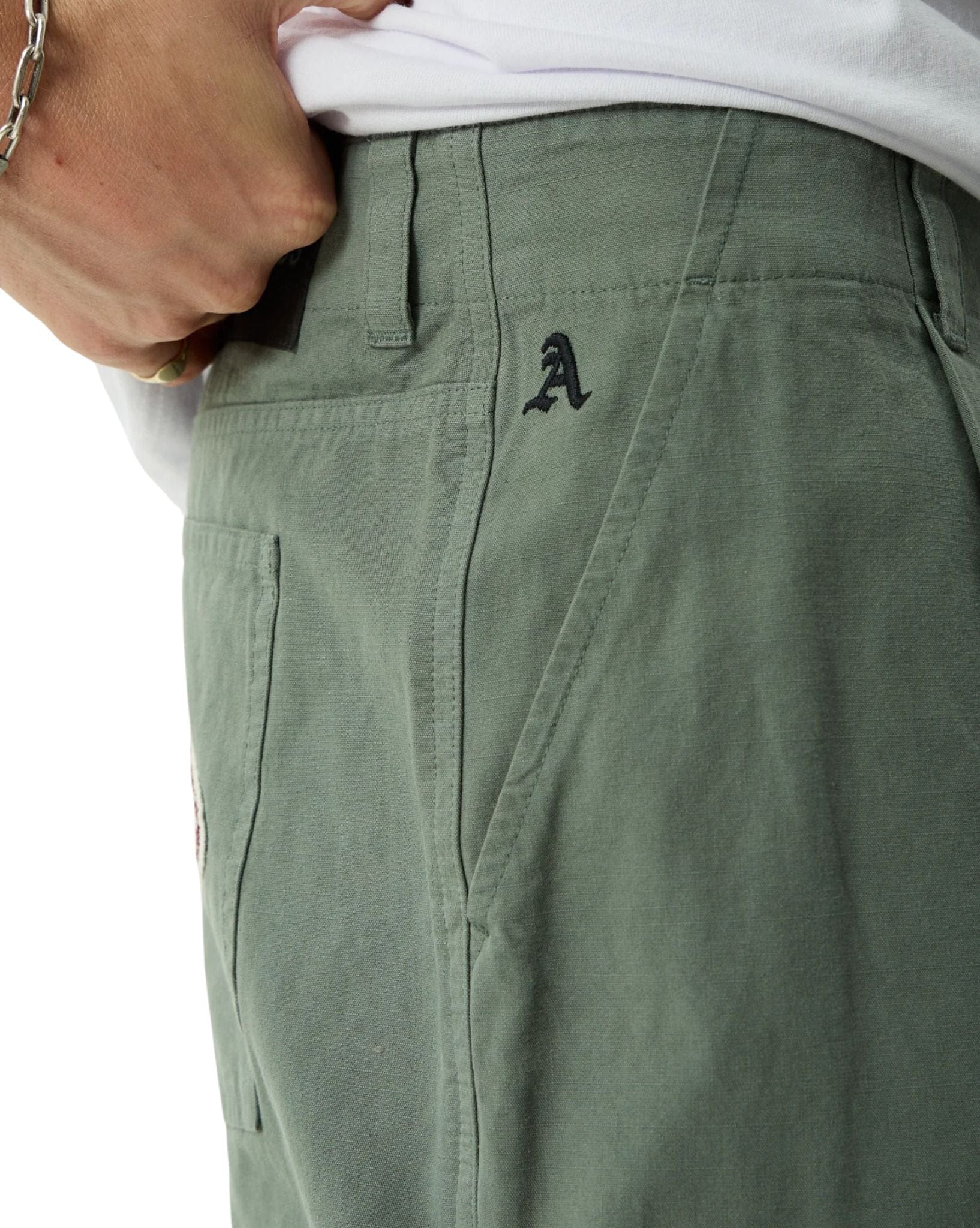 Afends Summit Pleated Cargo Short 22"