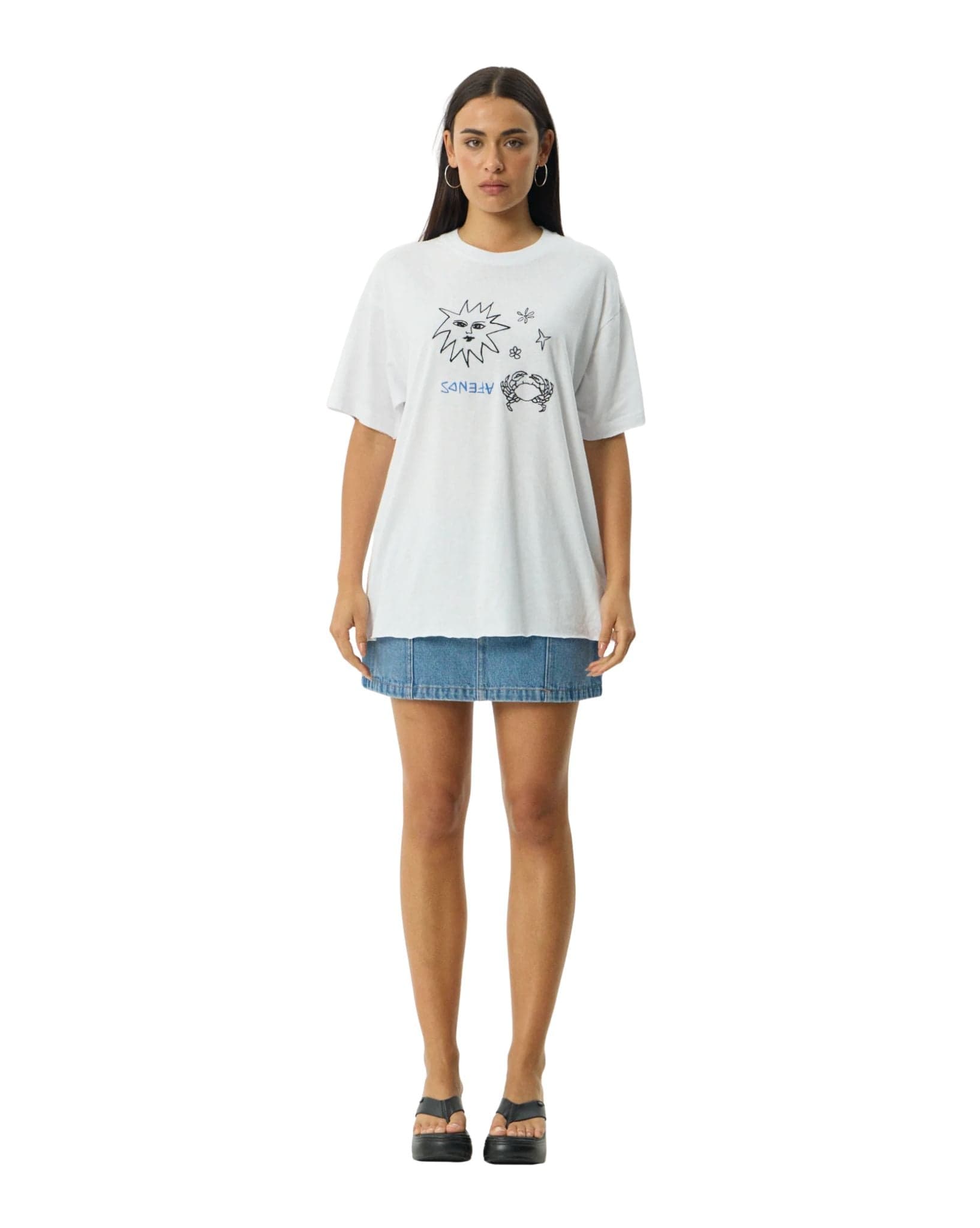 Afends Sunbake - Hemp Oversized Tee