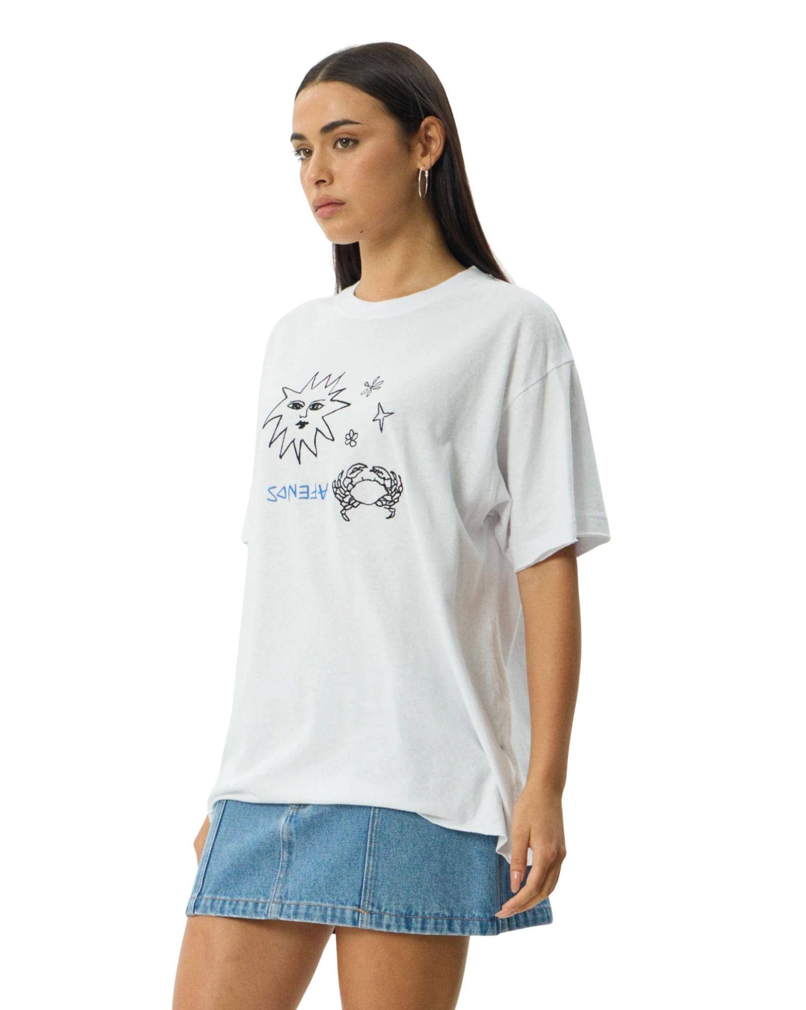 Afends Sunbake - Hemp Oversized Tee