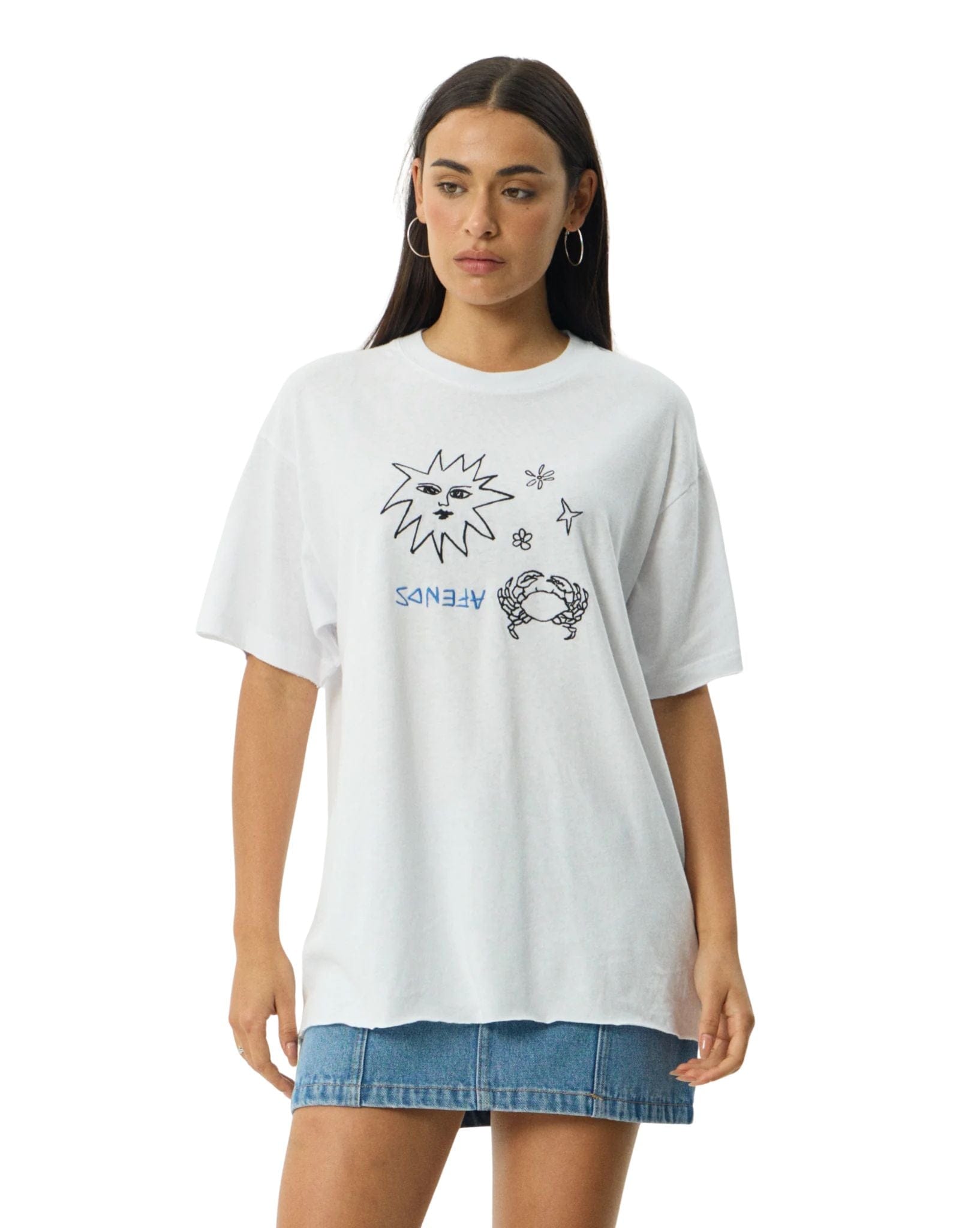 Afends Sunbake - Hemp Oversized Tee