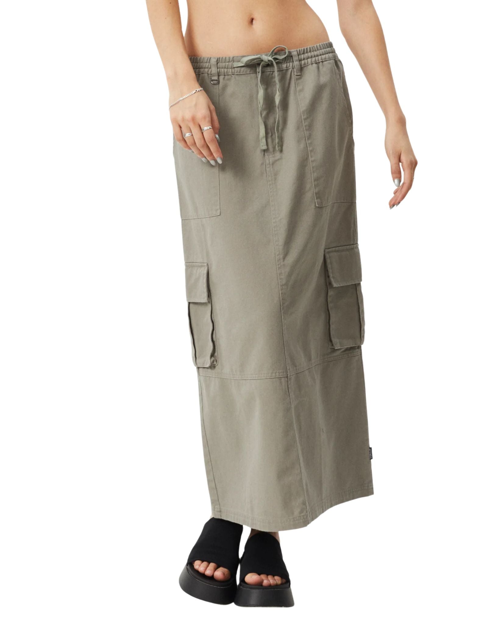 Afends Tasman - Organic Cargo Maxi Skirt