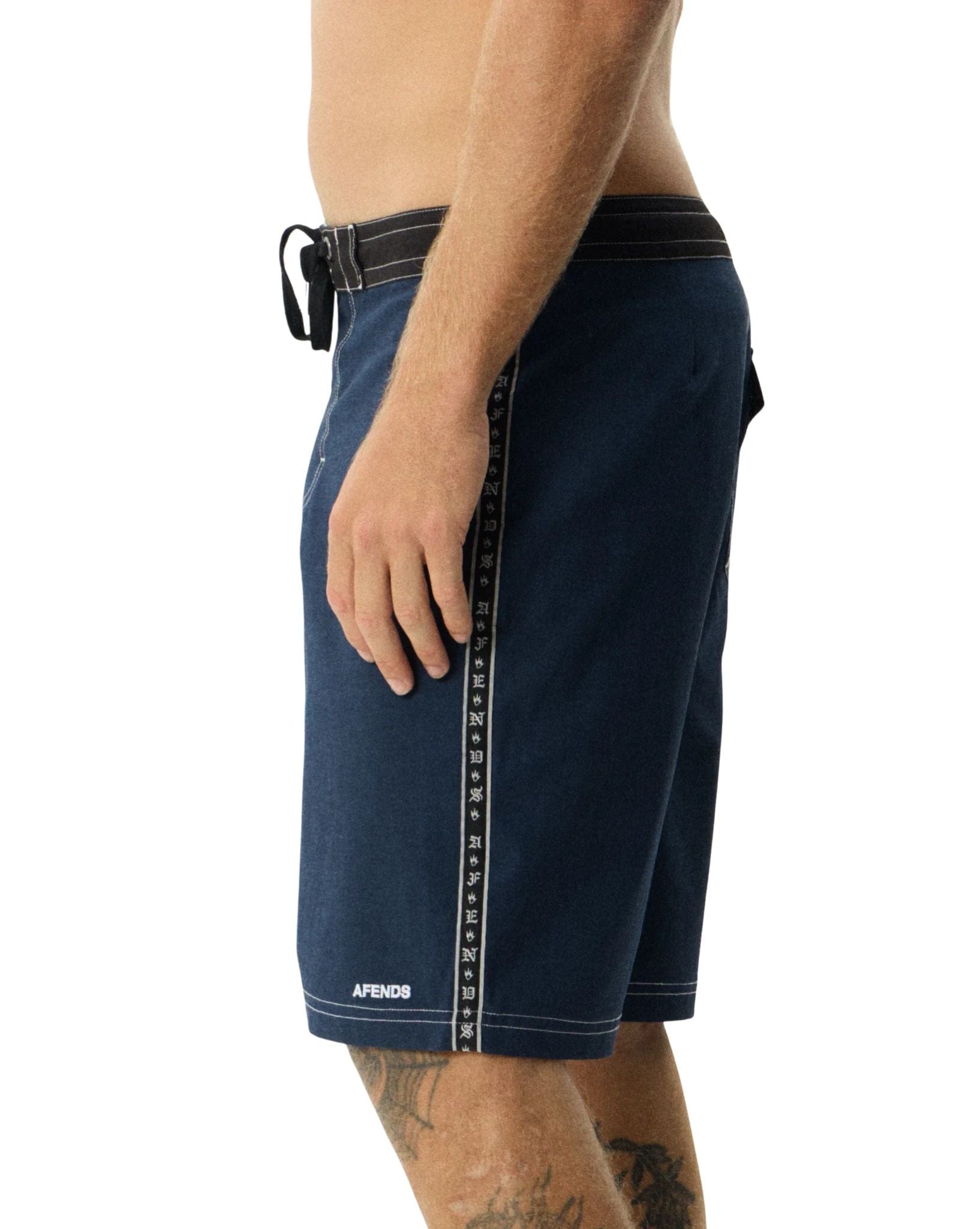 Afends The Wreck - Hemp Fixed Waist Boardshort 20 Inch