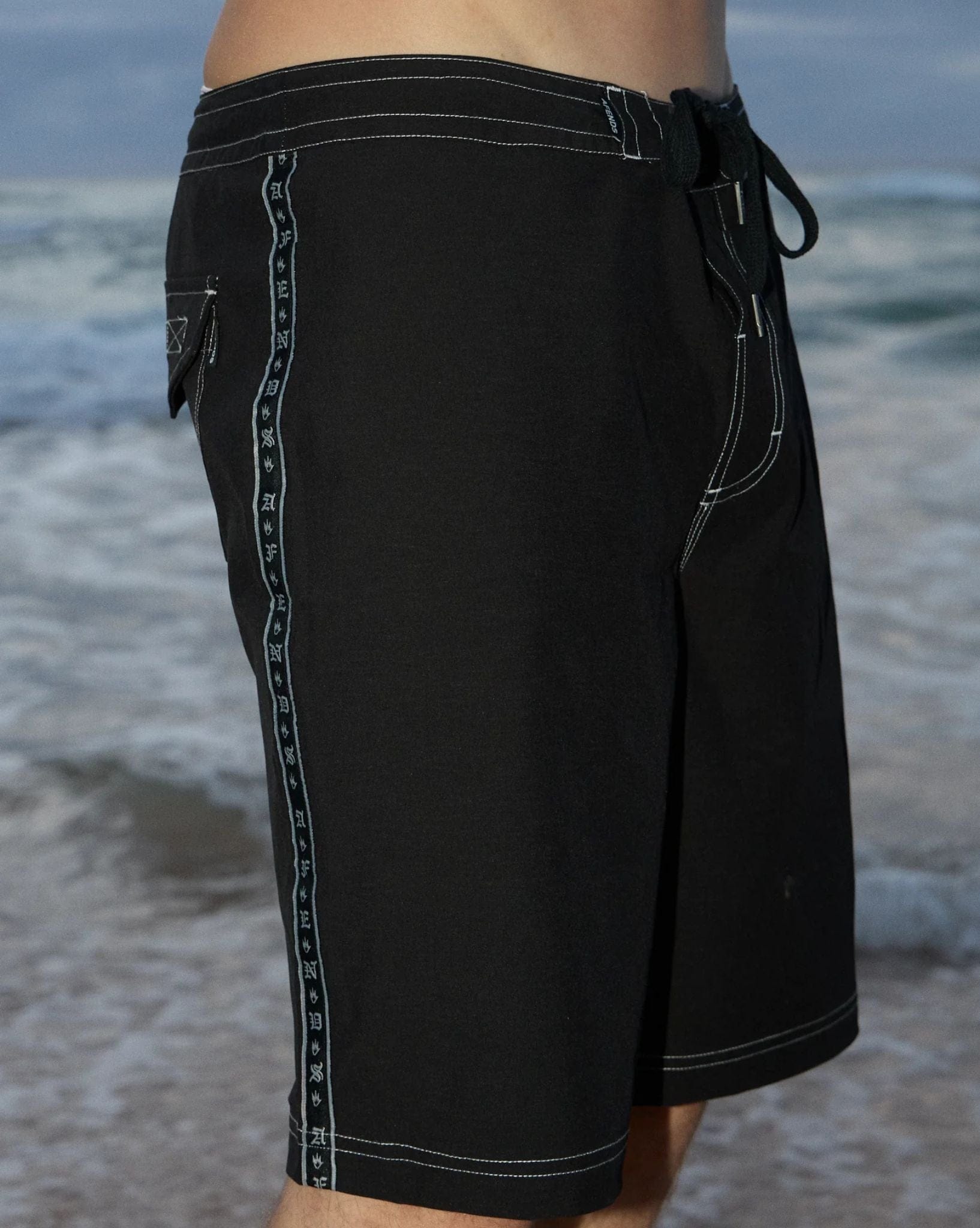 Afends The Wreck - Hemp Fixed Waist Boardshort 20 Inch