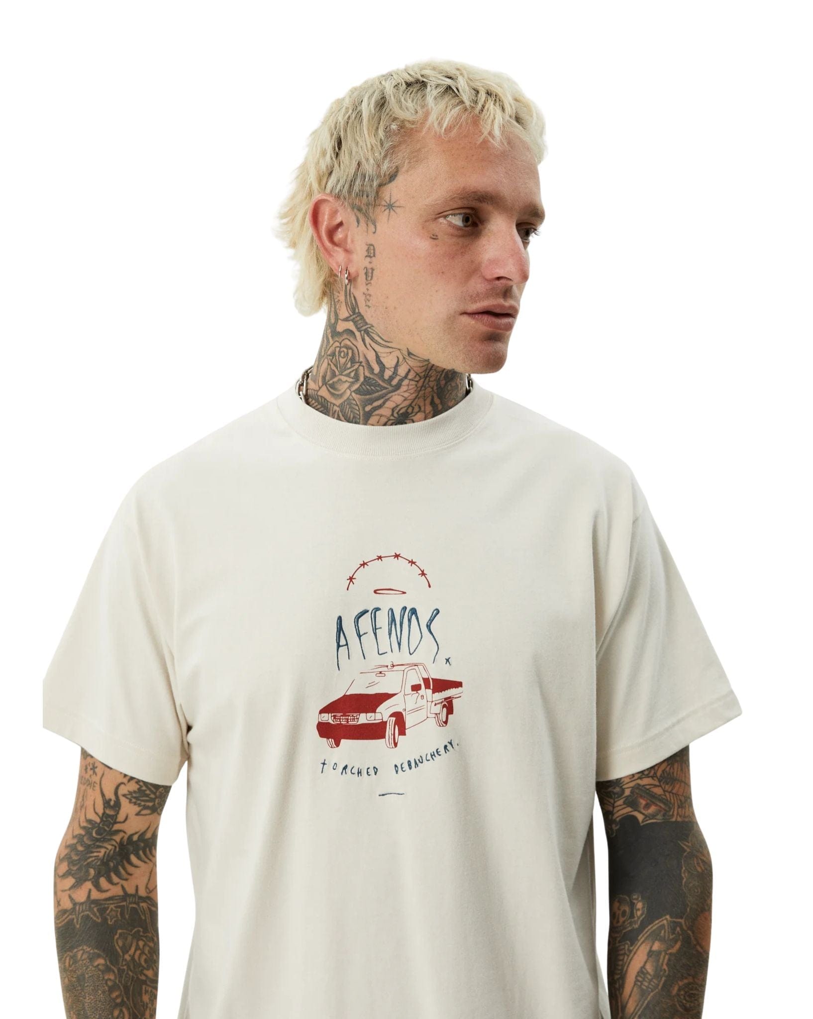 Afends Trayback - Recycled Boxy Fit Tee