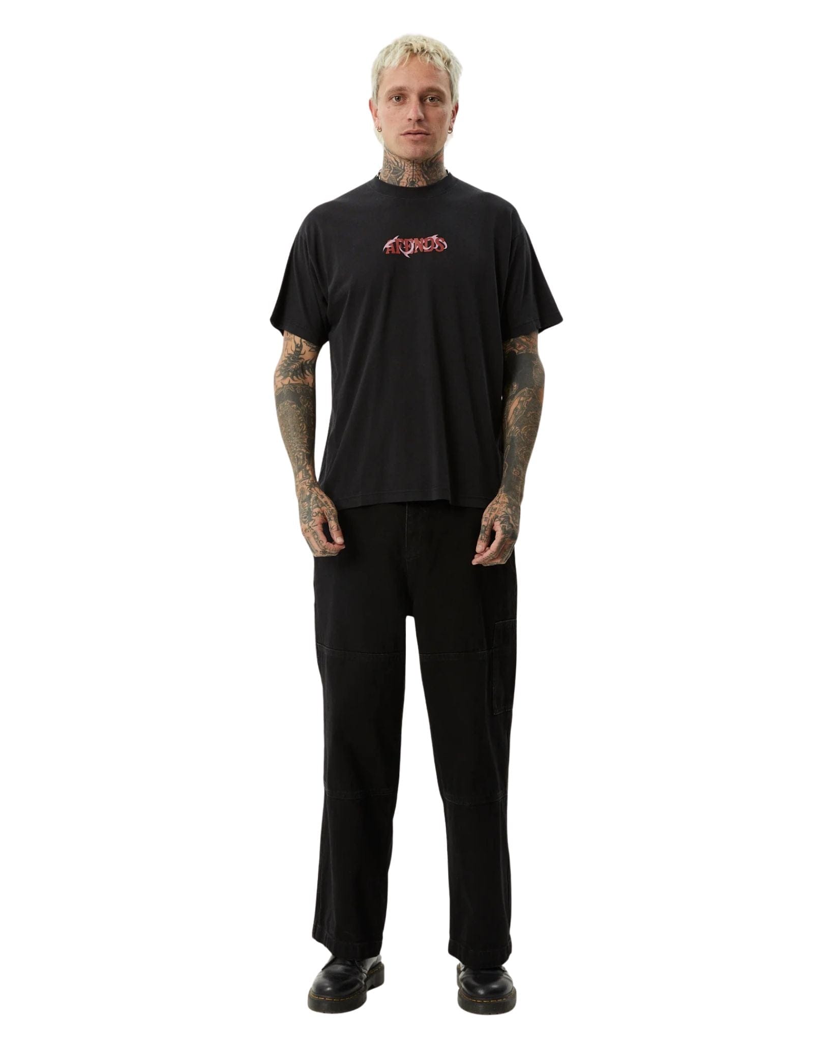 Afends Waves - Hemp Boxy Fit Tee