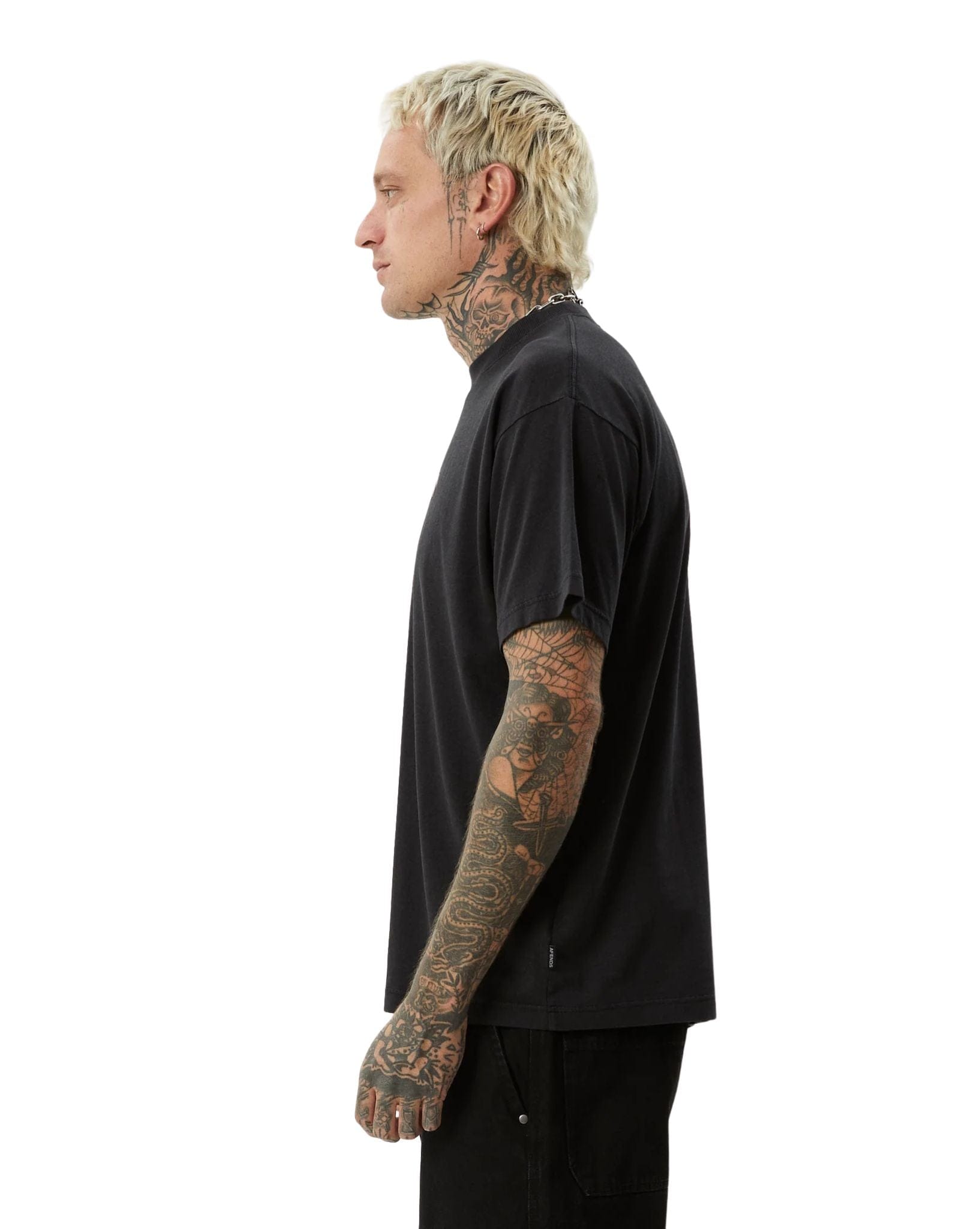 Afends Waves - Hemp Boxy Fit Tee